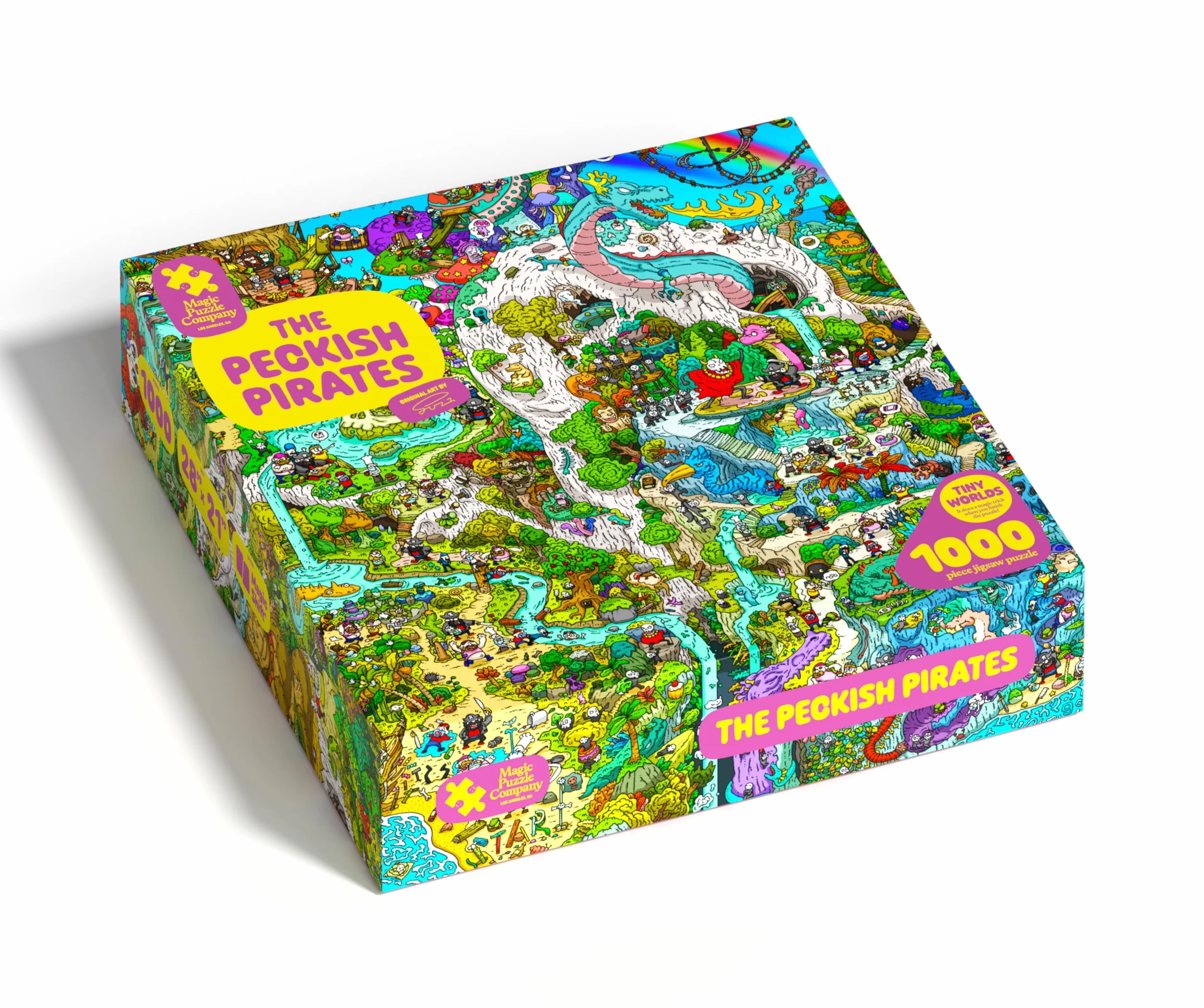 Die Peckish Pirates • 1000 elementów Puzzle aus Der Magic Puzzle Company • Seria Czwarta