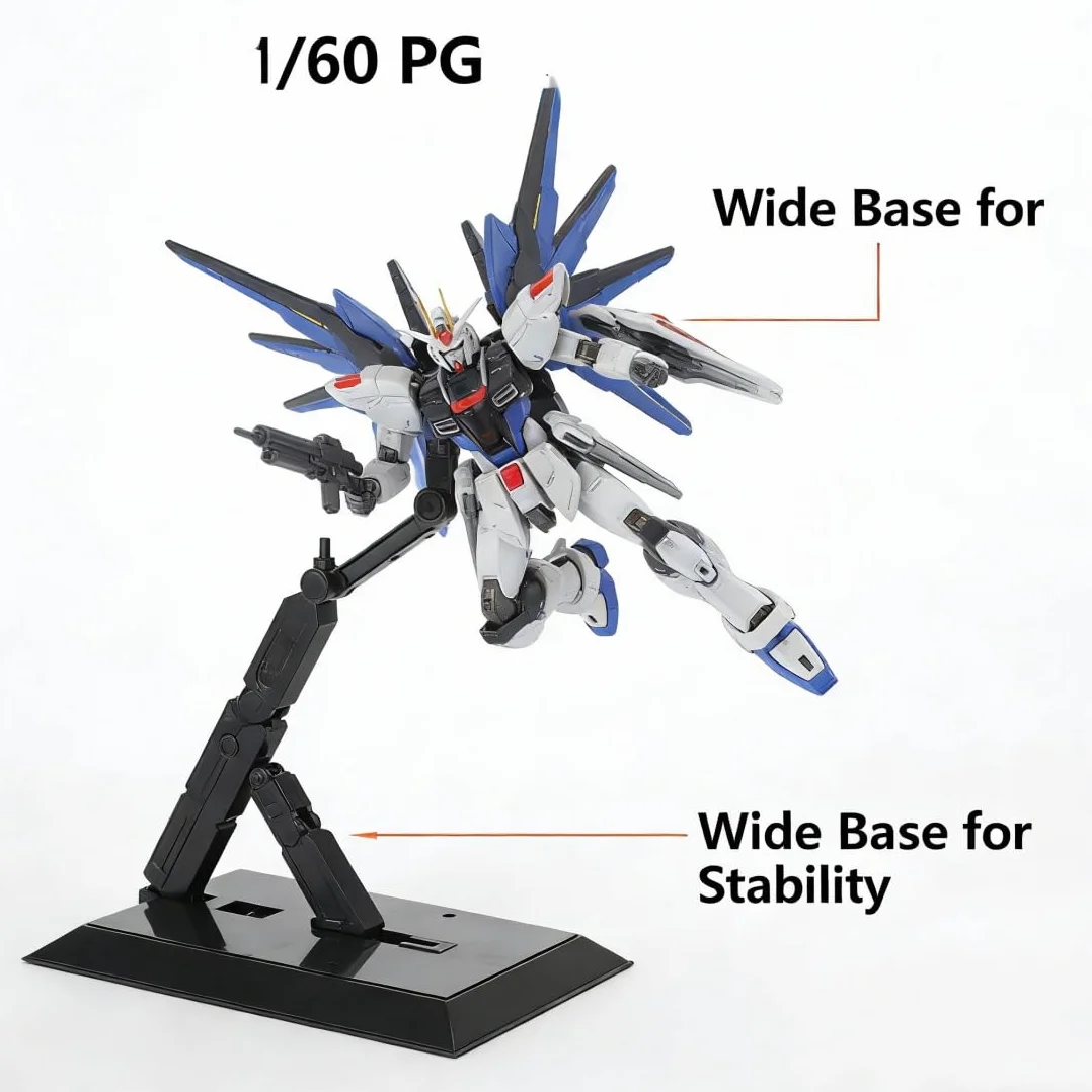 Action Base stojak na 1/60 1/100 PG MG model zabawka (czarny)