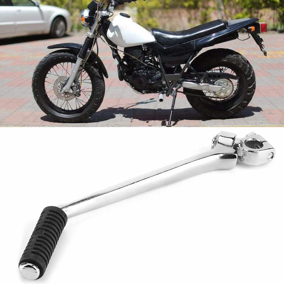 Kickstarter-KIMISS 16mm 280mm dźwignia rozruchowa ze stali stopowej, dźwignia rozrusznika motocyklowego pasuje do PIT PRO Trail motor terenowy 150c