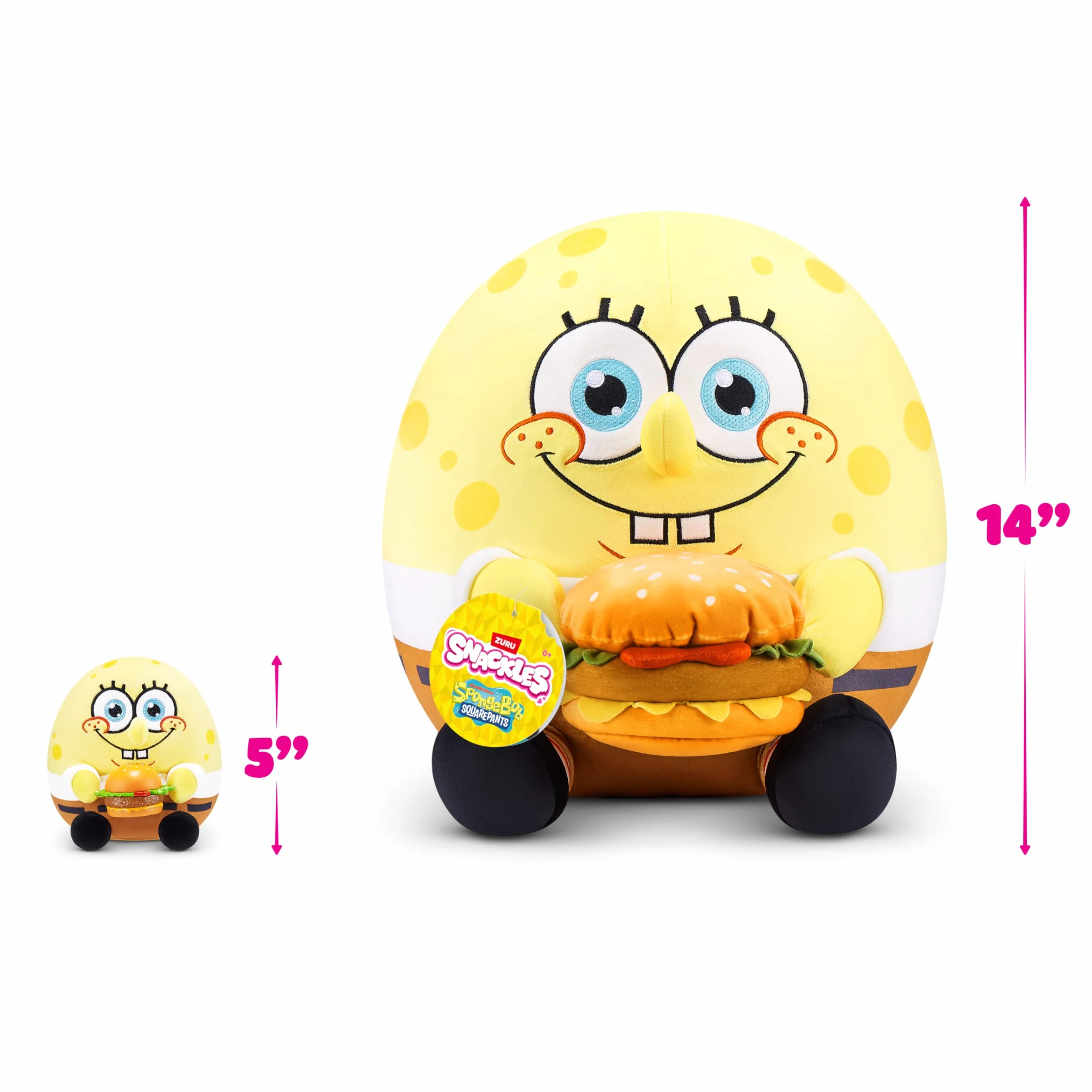 Snackles -Licensed Character-Series 1-Spongebob Squarepants Capsule 5"-Capsule