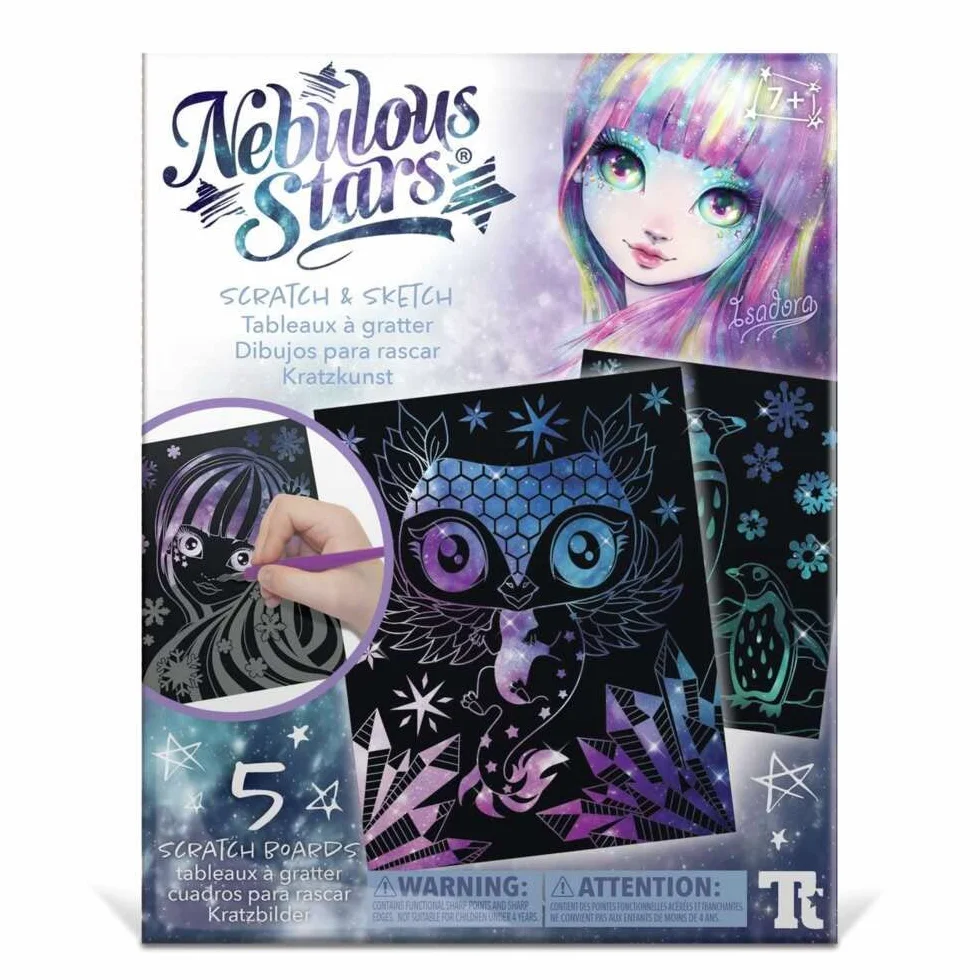 Nebulous Stars Scratch and Sketch Art Kit