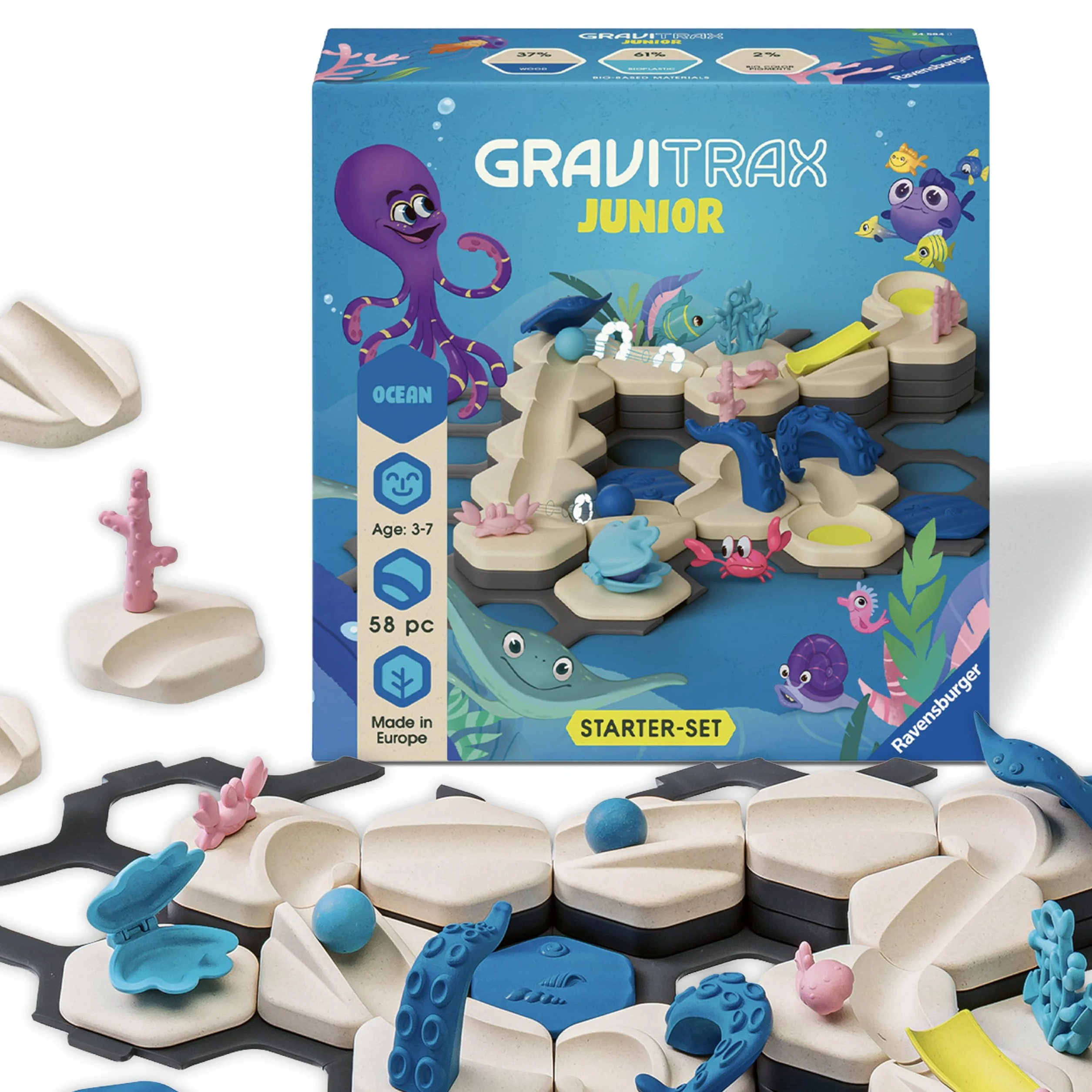 Ravensburger GraviTrax Junior Zestaw Startowy S Ocean