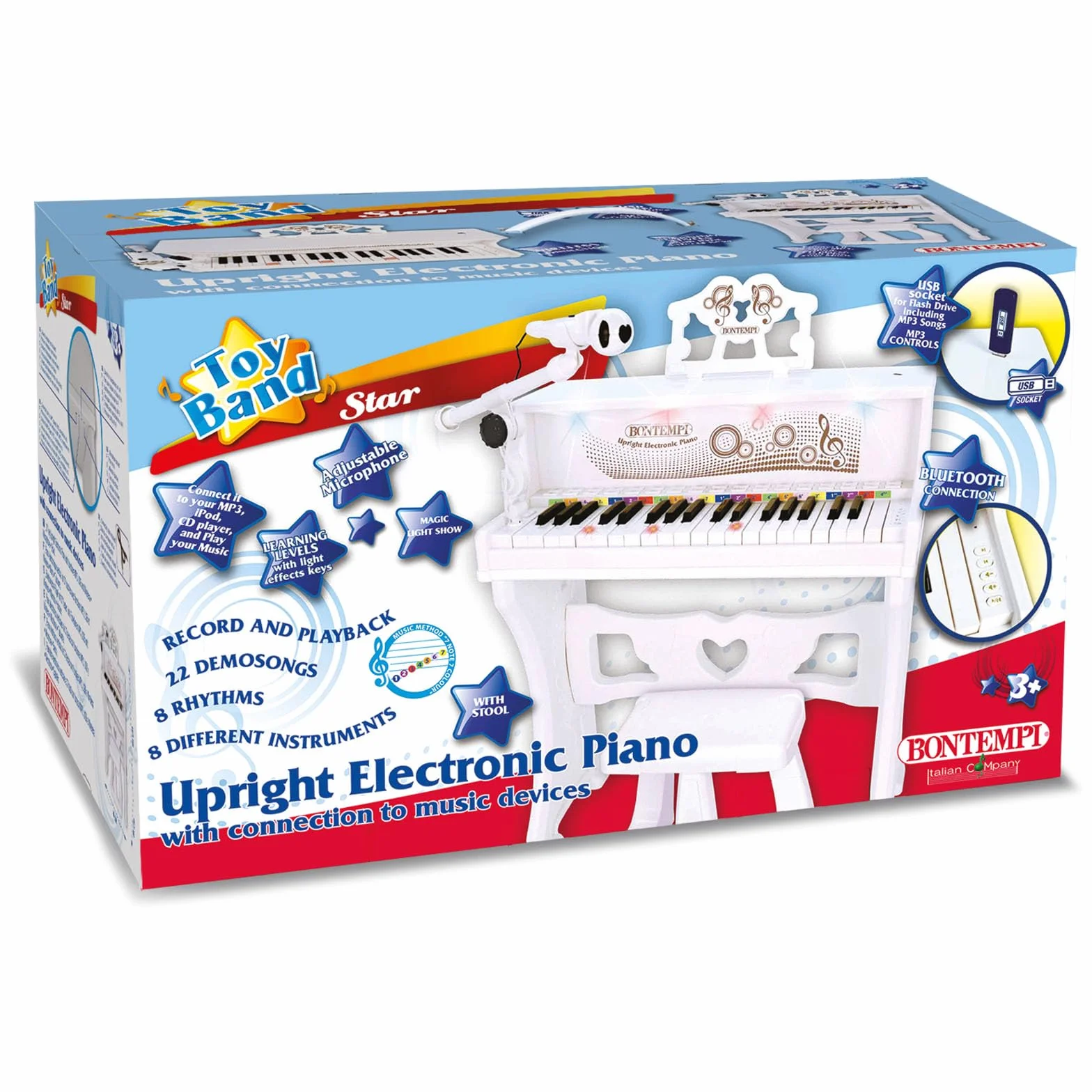Bontempi 108000 Pianino Pionowe