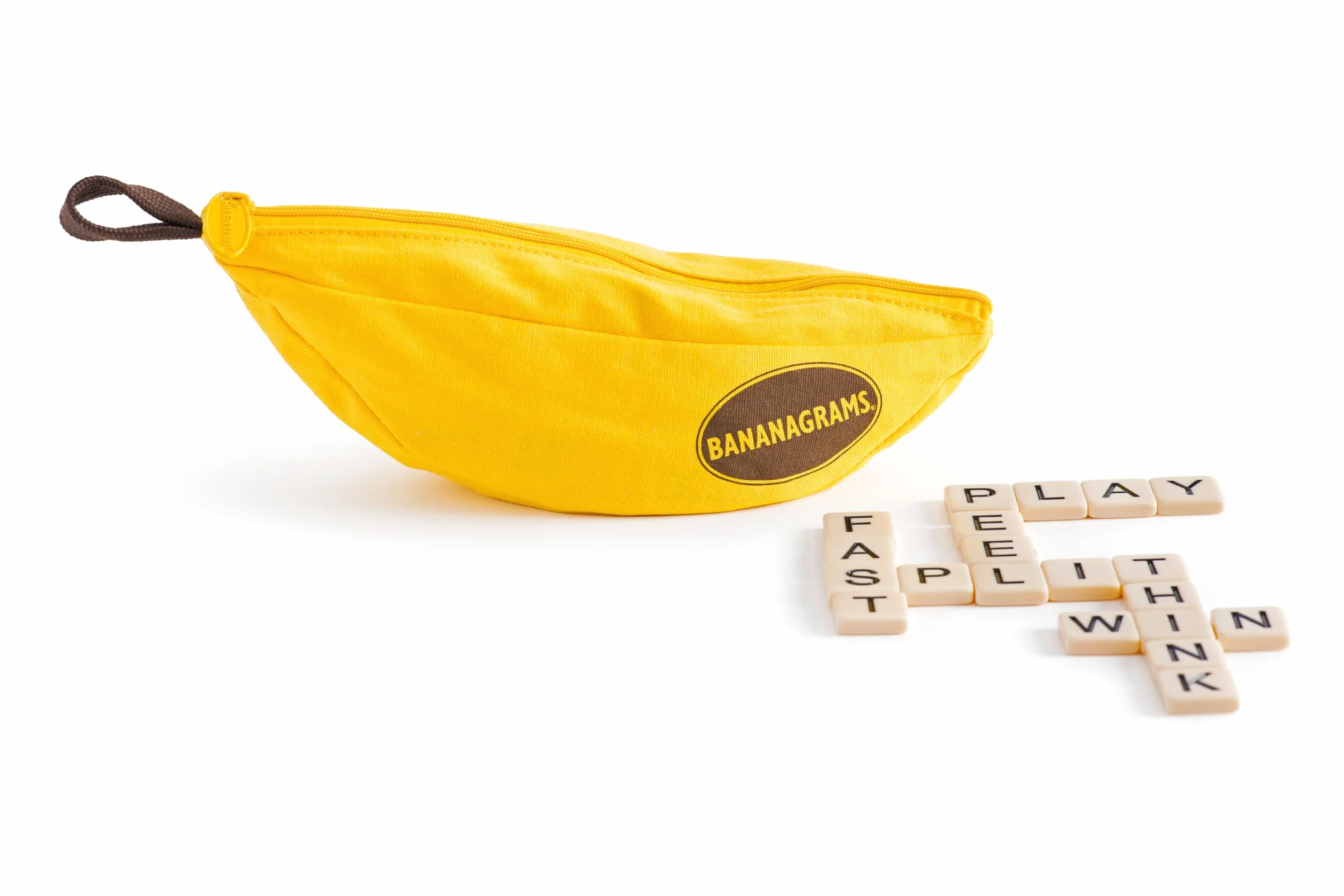 BANANAGRAMS, Word Game, Ages 7+, 1-8 Players, 15 Minute Playing Time