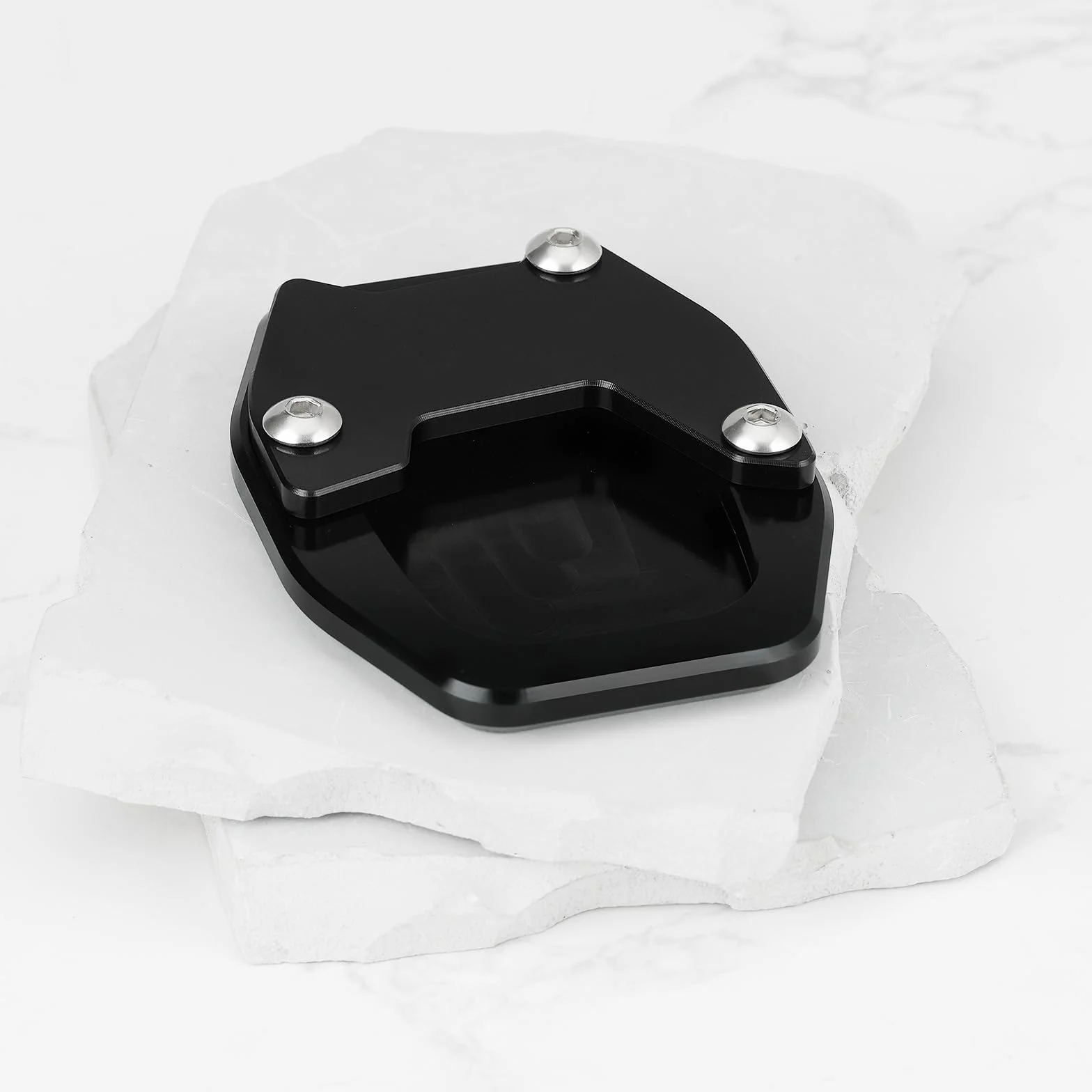 Zmodyfikowany podnóżek motocyklowy, poszerzona podkładka antypoślizgowa ze stopu aluminium, kompatybilna z Honda X-ADV 750 NC750X/DCT Forza 750/NS7750, czarny
