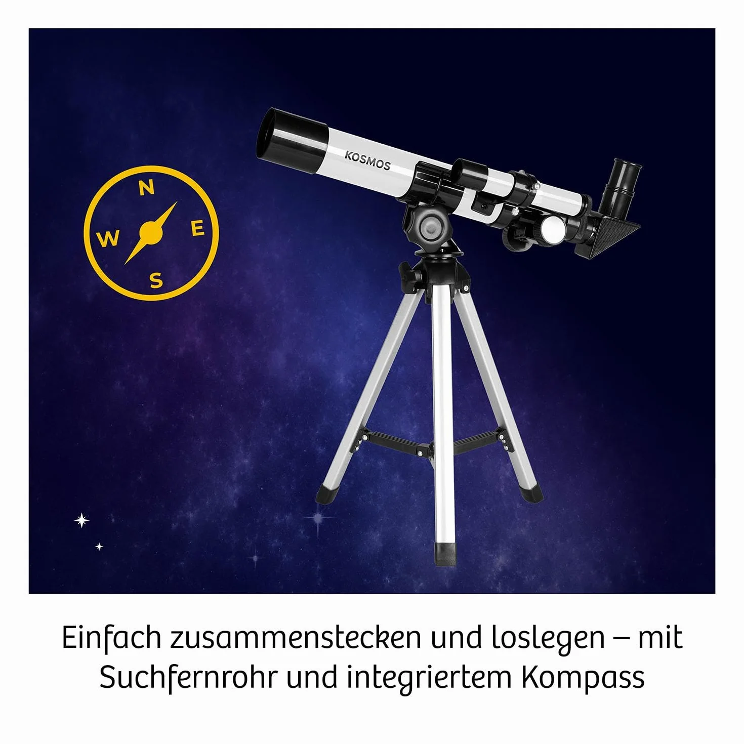 Entdecker-Teleskop: Experimentierkasten