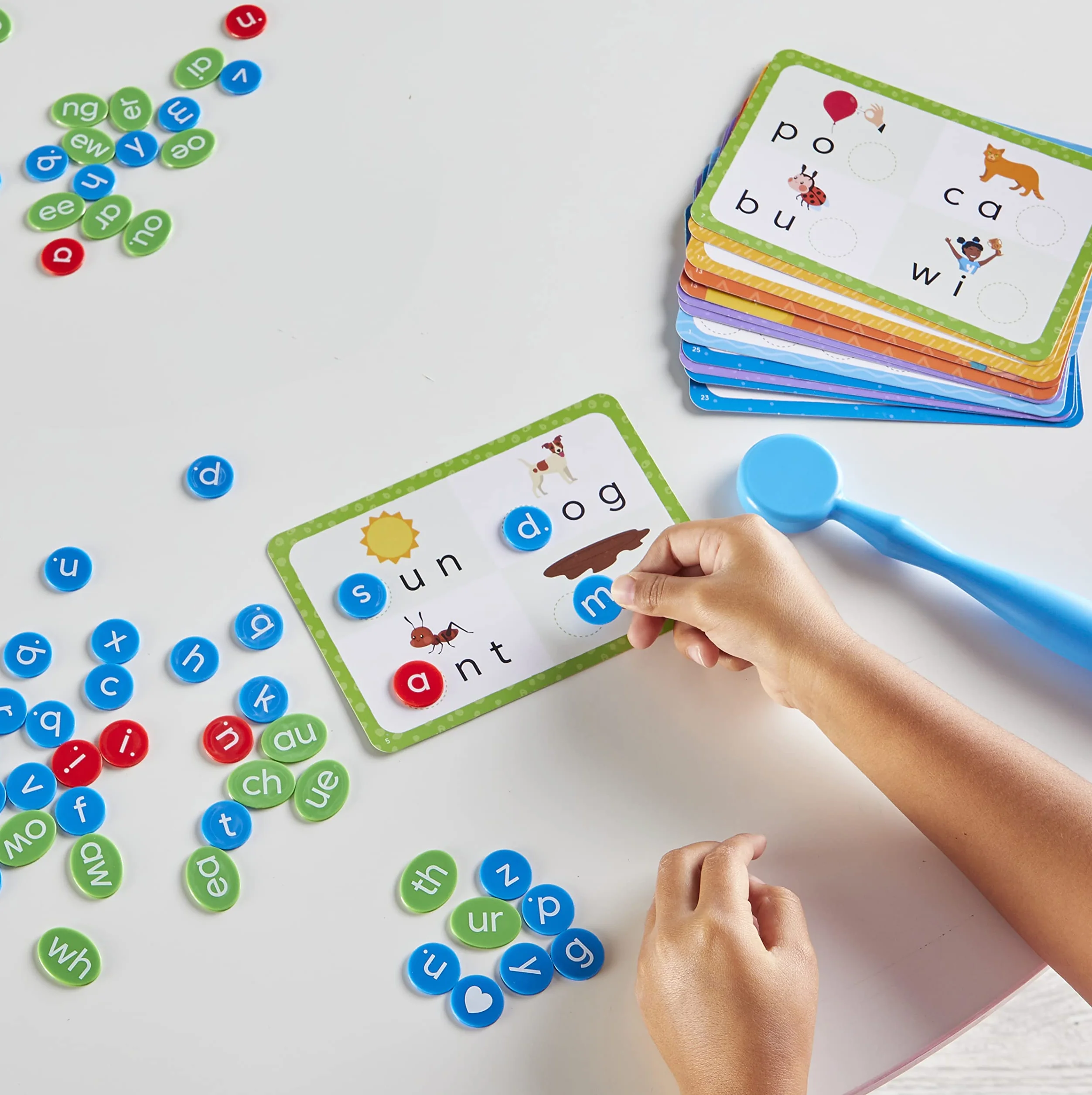 Learning Resources hand2mind Czytanie Gotowość Aktywność 94-Kawałeks Zestaw do Zabawy