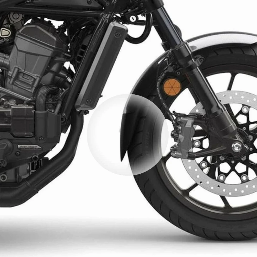 Błotnik przedni Hugger płyta przedłużająca do HONDA REBEL CMX 1100 2021 2022 2023 przedłużacz błotnika motocyklowego panel chroniący przed rozpryskami