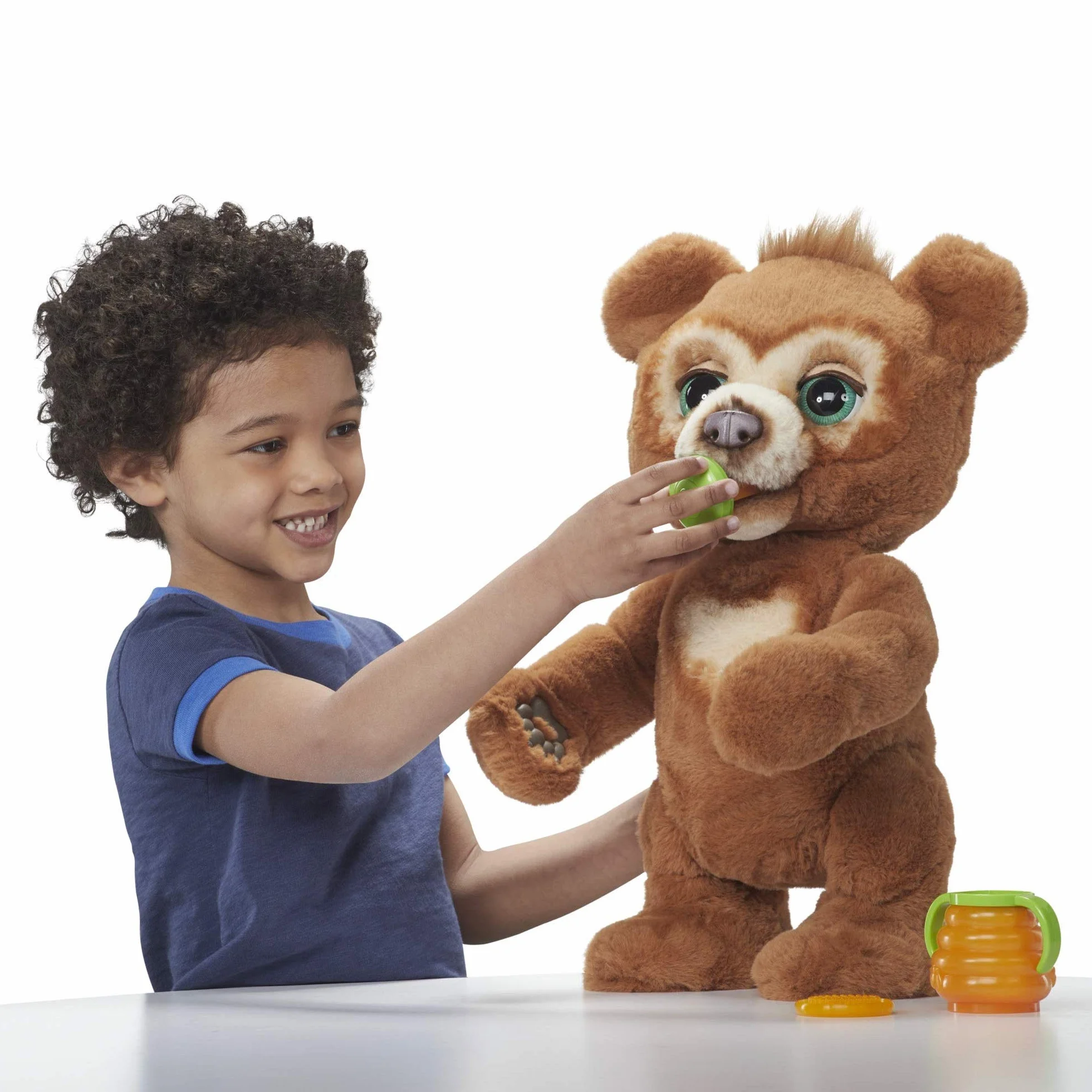 FurReal Friends E4591101 Miś, Miś Interaktywny Cubby