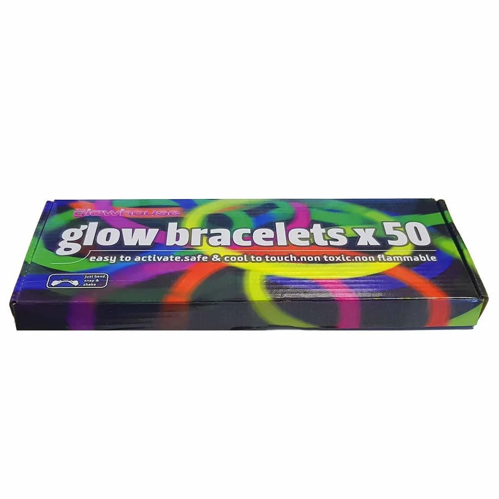 Świecące bransoletki (50 szt)
