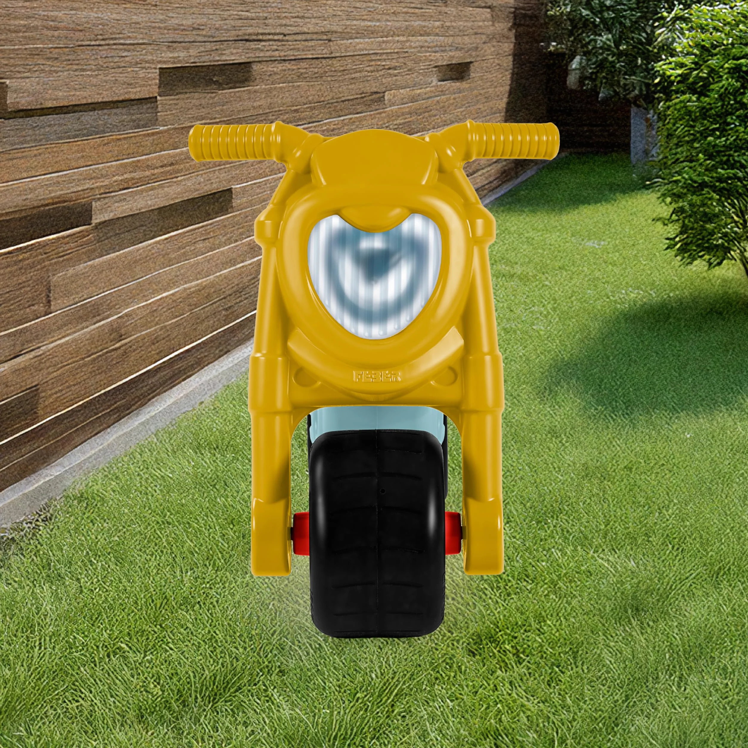 FEBER Famosa (FED30000) na co dzień, waga motocyklowa z konstrukcją, która zapewnia relaks, stabilność i bezpieczeństwo, rozwój dla dzieci w wieku od 18 miesięcy do 3 lat