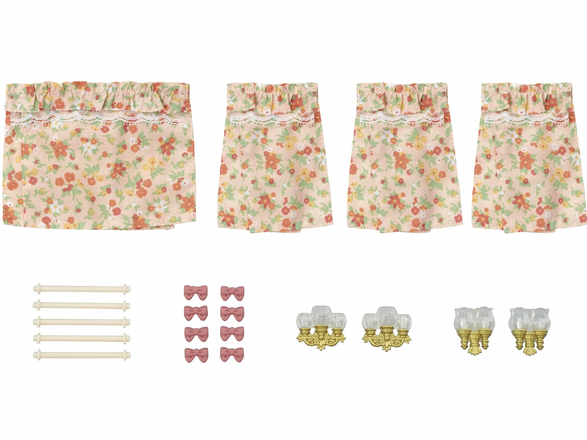 Sylvanian Families 627 komplet zasłon meblowych