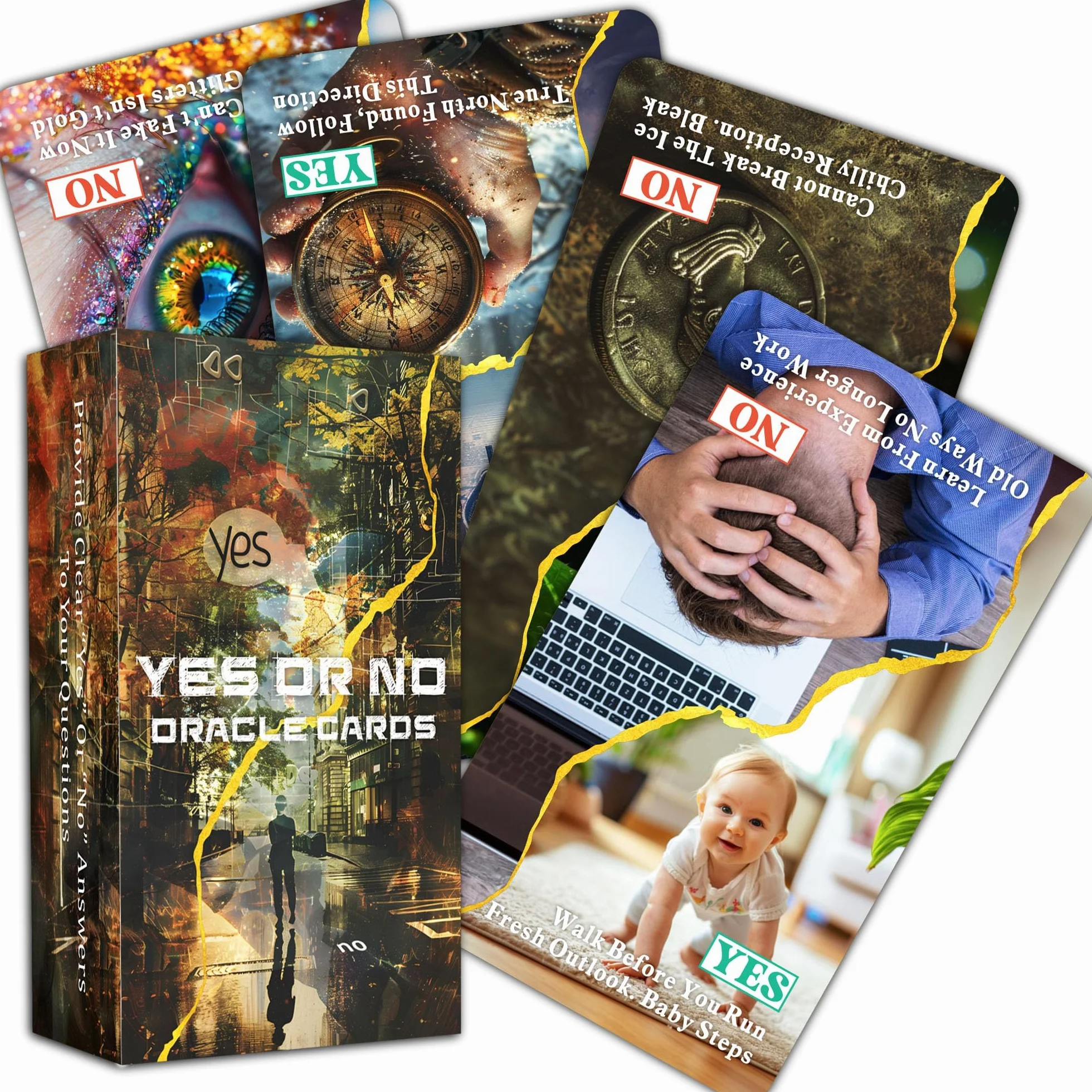 Tak lub nie karty Oracle, wyjaśnianie sytuacji życiowych Talia Oracle, karty Oracle dla początkujących, natychmiast uprość swoje decyzje