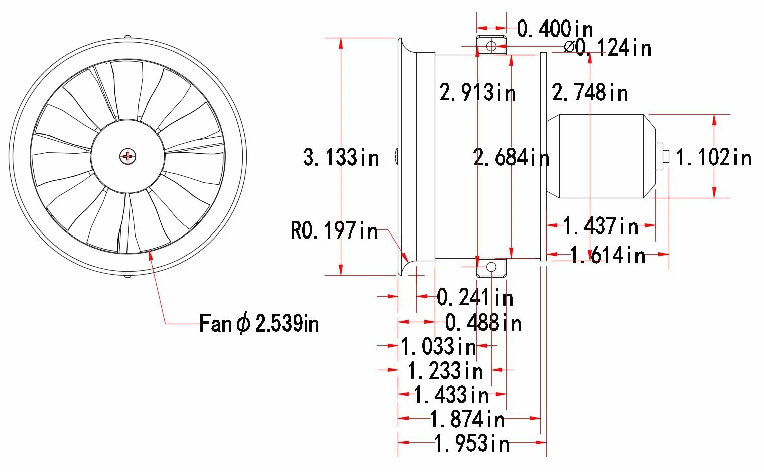 EDF 64 mm 4S 3500KV 11 łopatek 16,8 V elektryczny wentylator kanałowy, hobby RC silnik odrzutowy śmigło, części silnika samochodowego RC, silnik bezszczotkowy o dużej prędkości, model zdalnego
