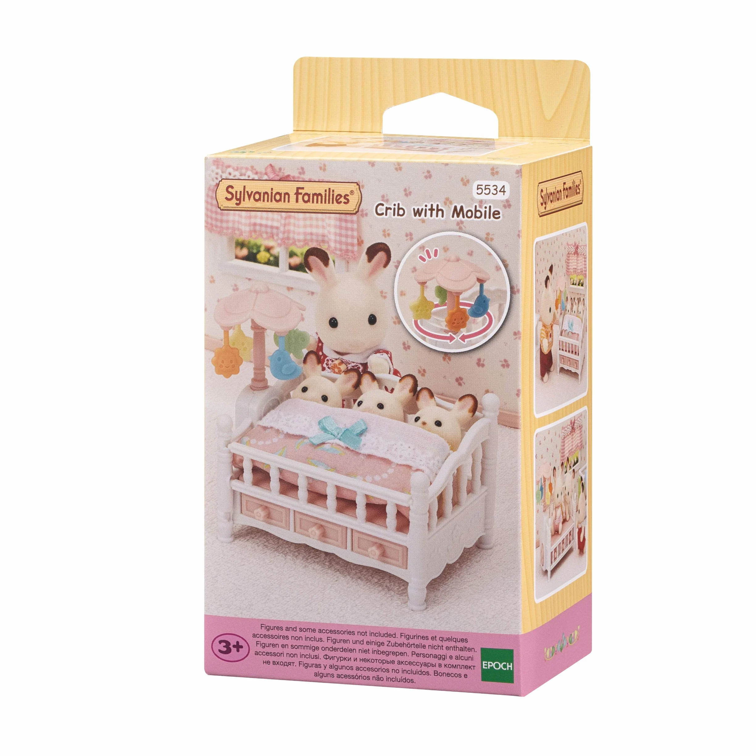 Sylvanian Families 5534 Łóżeczko z karuzelką