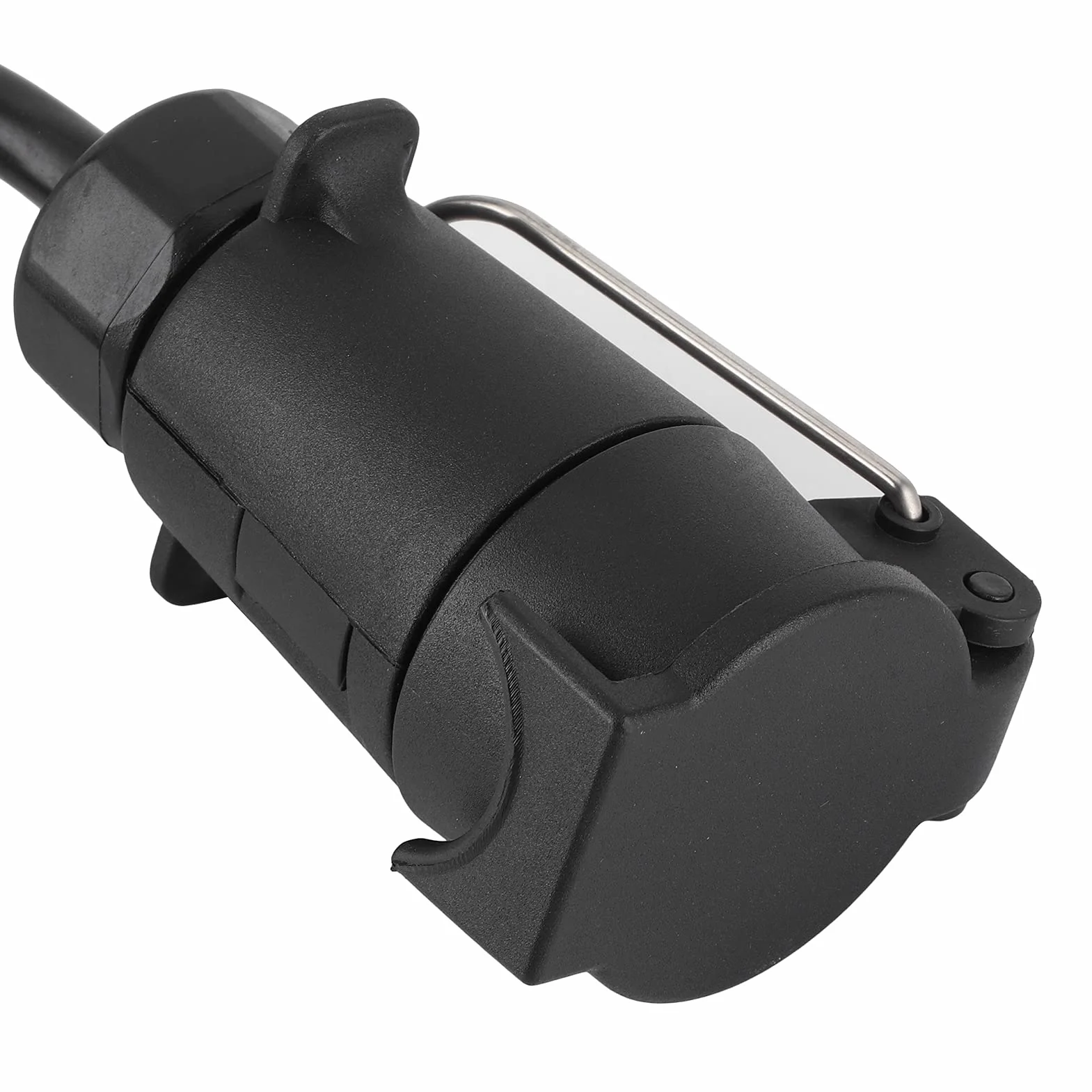 Adapter do przyczepy 7 13, konwerter światła USA 4-biegunowy na 7-biegunowy, separacja sygnału hamowania