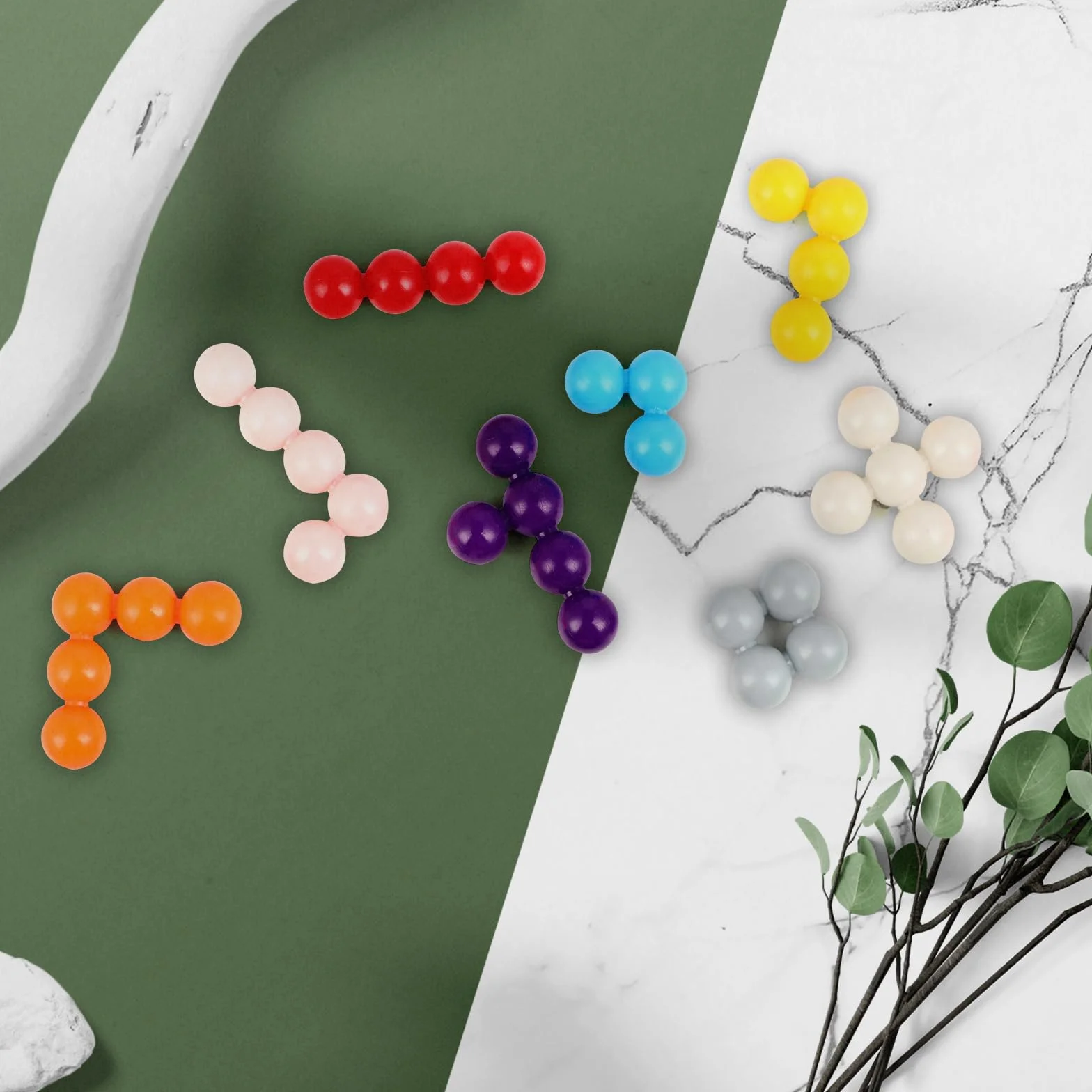 Puzzle IQ 3D – Gry logiczne z 200 wyzwaniami dla dzieci i doroslych, lamiglowki rozwijajace myslenie i kreatywnosc, idealne do relaksu i treningu umyslu
