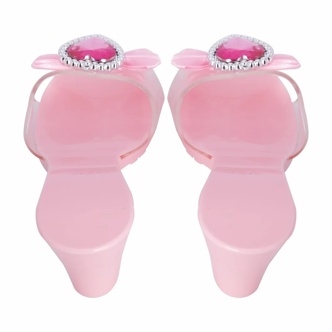 P'tit Clown 10035 buty dla księżniczki plastikowe jeden rozmiar różowe
