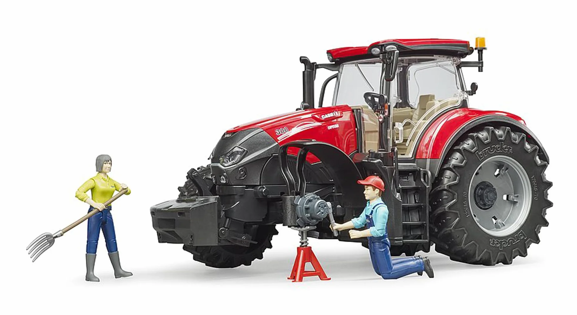 bruder 03190 - Case IH Optum 300 CVX, rolniczy, cignik, pojazd