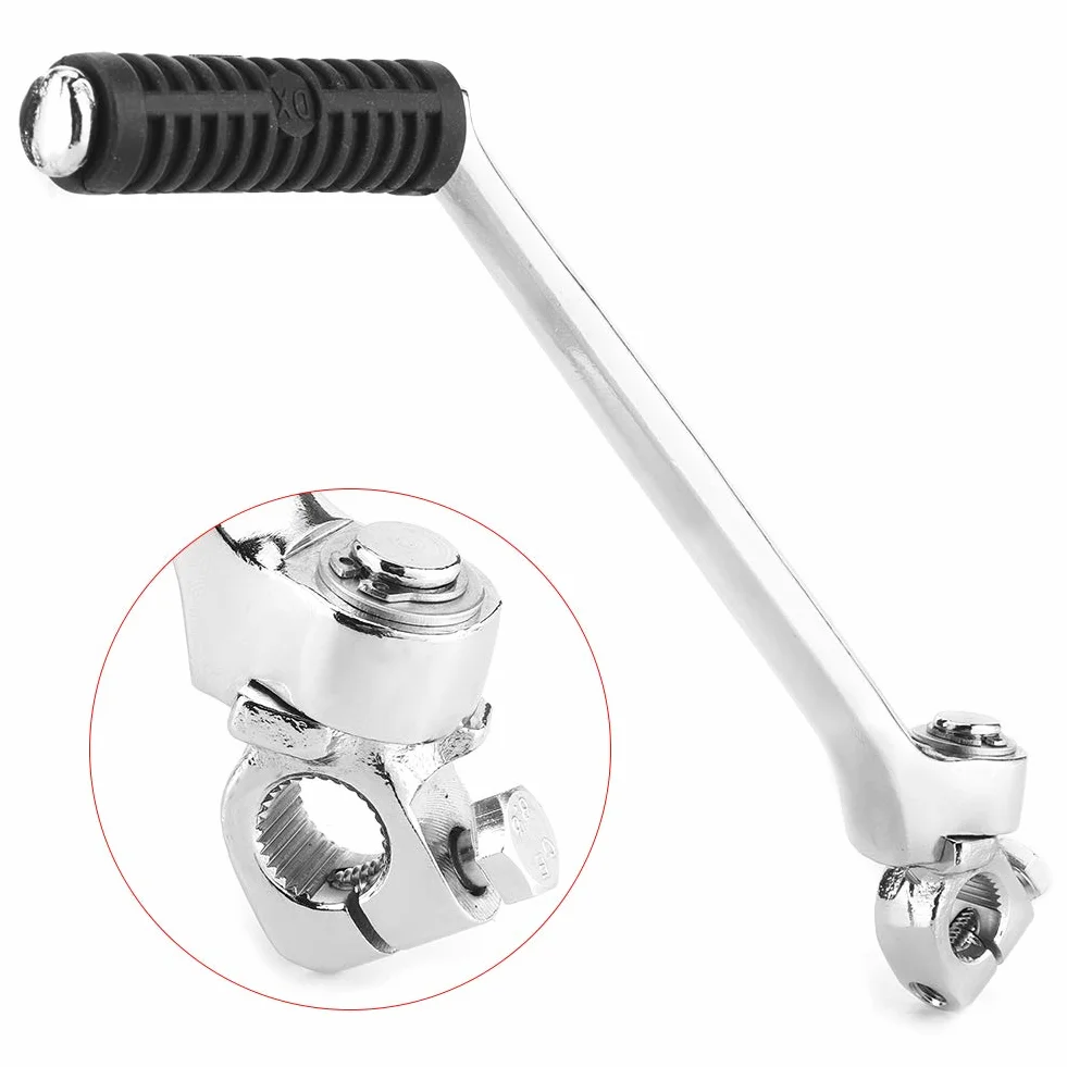 Kickstarter-KIMISS 16mm 280mm dźwignia rozruchowa ze stali stopowej, dźwignia rozrusznika motocyklowego pasuje do PIT PRO Trail motor terenowy 150c