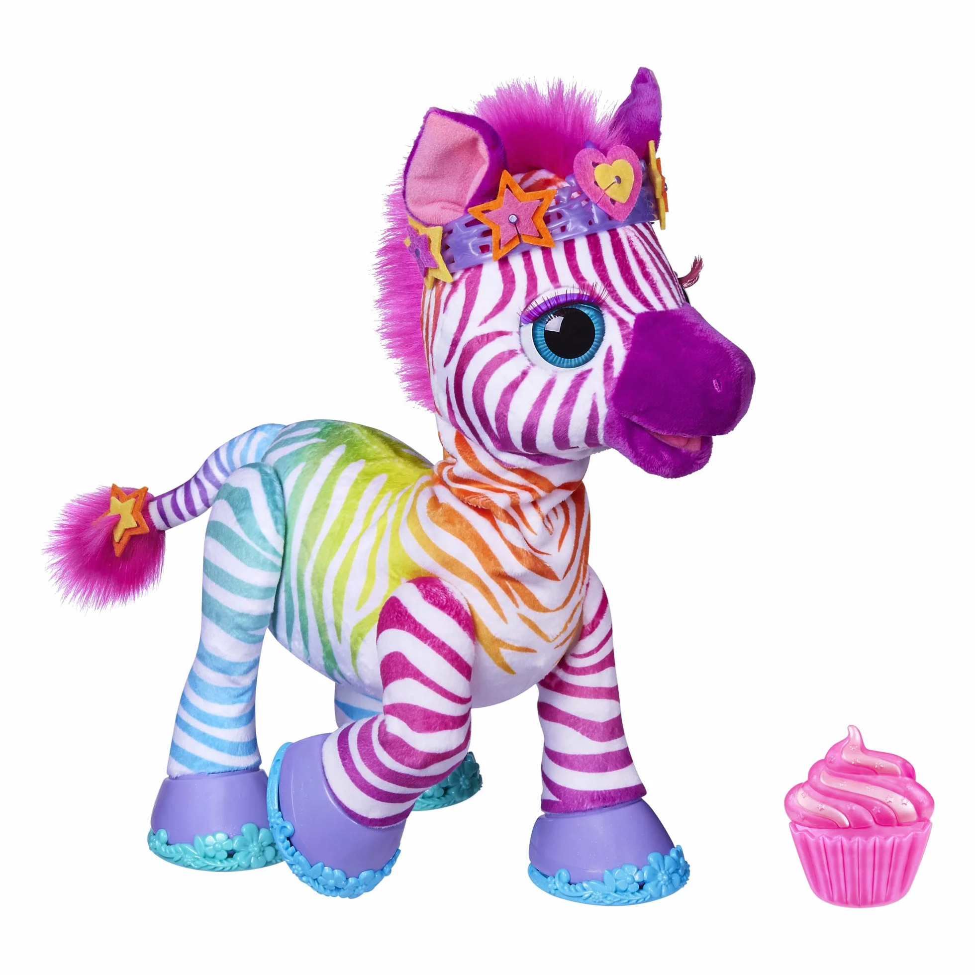 furReal Zenya, Moja tęczowa zebra, interaktywna zabawka dla dziewczynek i chłopców od 4 lat