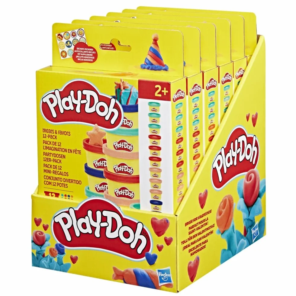 Dwunastopak Imprezowe prezenty z ciastoliną Play-Doh