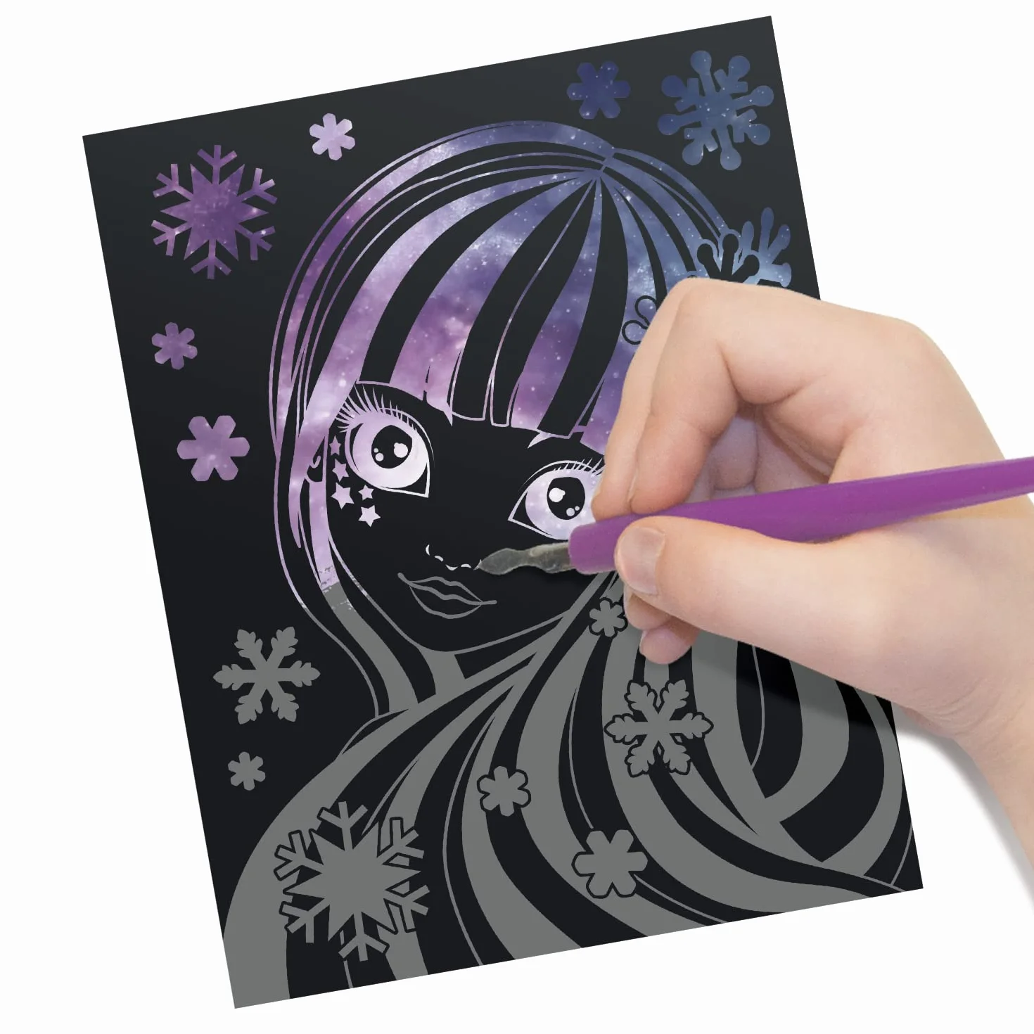 Nebulous Stars Scratch and Sketch Art Kit