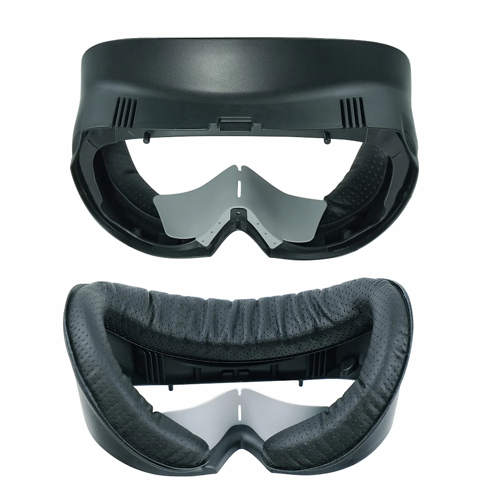 HUAYUWA Vr Face Pad Uchwyt interfejsu twarzy, odporny na pot, zamiennik poduszki z pianki PU, kompatybilny z akcesoriami PICO 4 VR