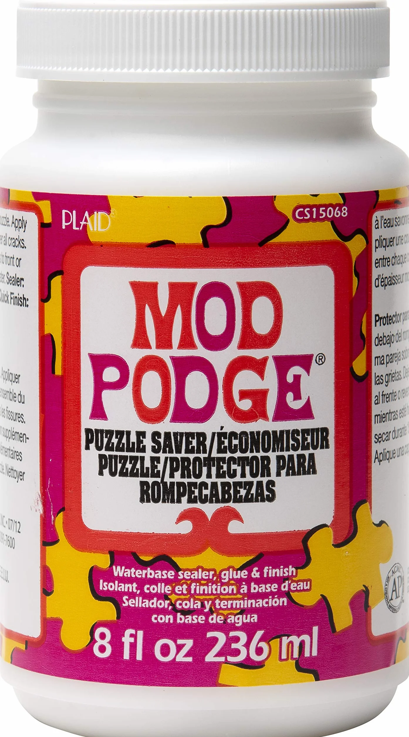 Mod Podge Puzzle Saver, syntetyczny materiał, biały, 10,8 x 6,4 x 6,4 cm, 236