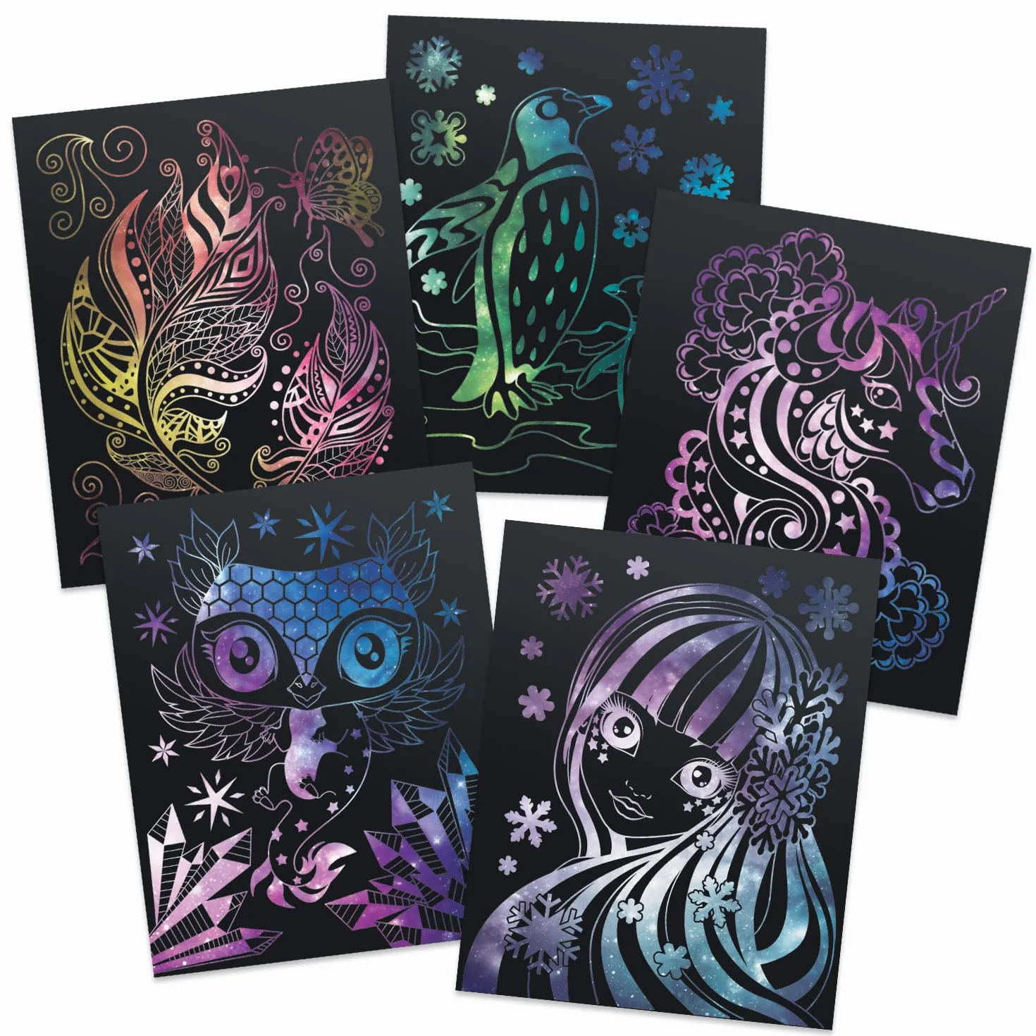 Nebulous Stars Scratch and Sketch Art Kit