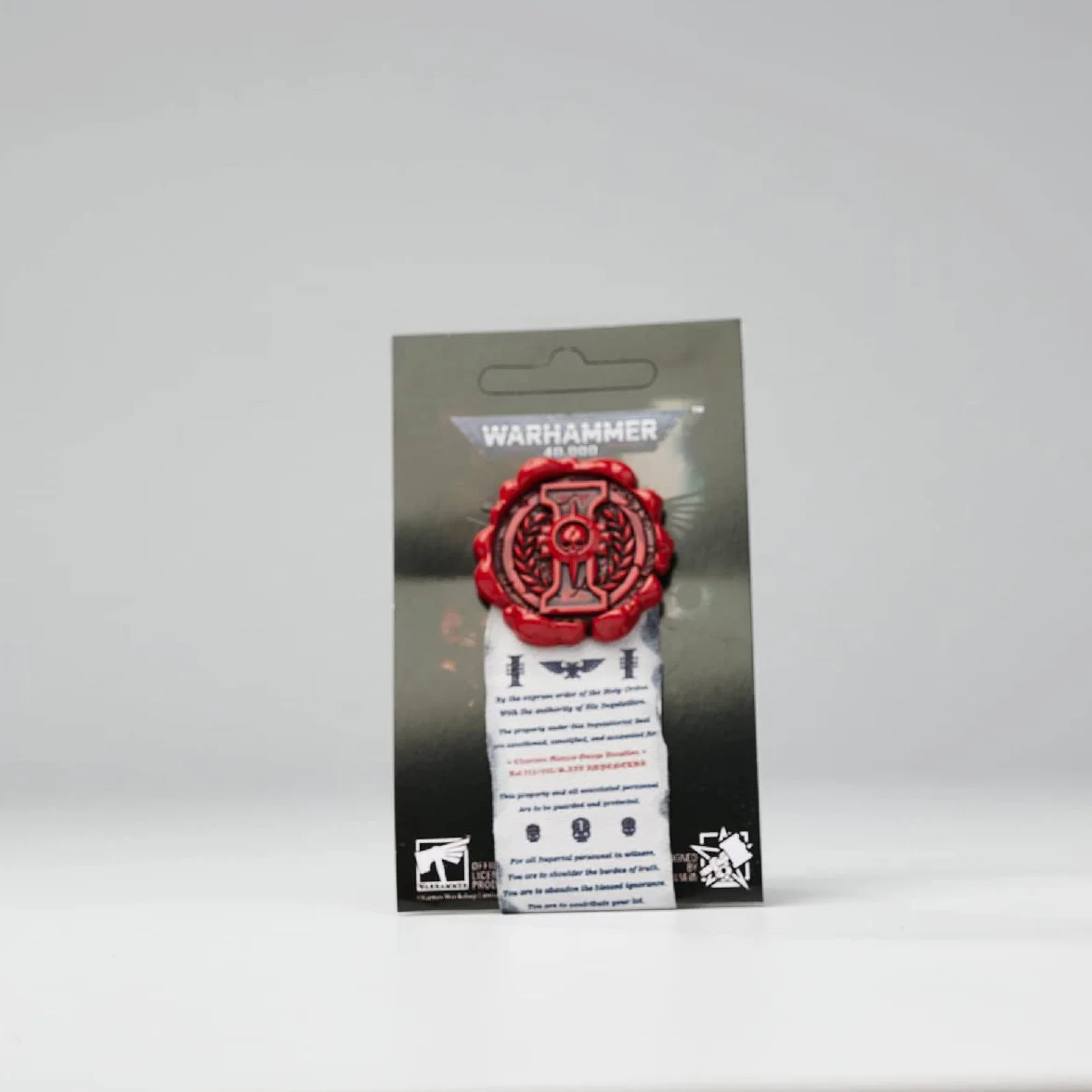 Starforged Star Forge Compatible Warhammer 40k Pure Stamp: Pure Stamp: Vintage Skull Badge/Sticker 1