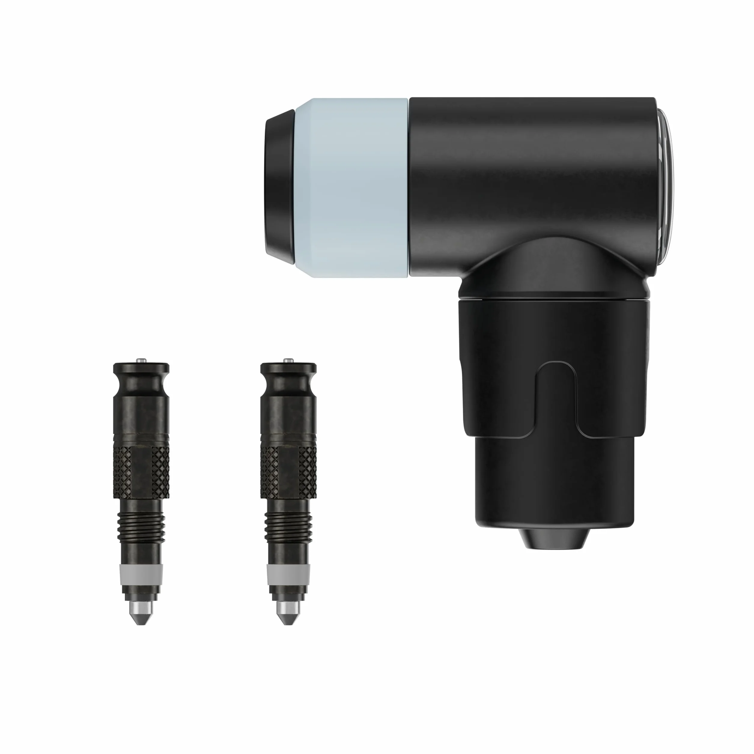 Schwalbe Clik Valve – nakładka na wentyl rowerowy, zestaw do konwersji SV-SCV (Valves with Pump Head)