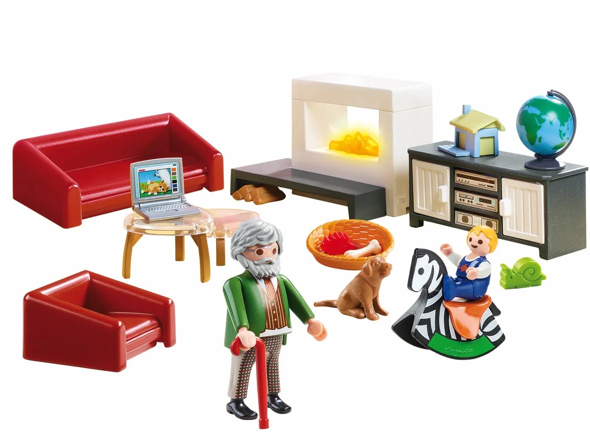 PLAYMOBIL Dollhouse 70207 Przytulny salon, od 4 lat