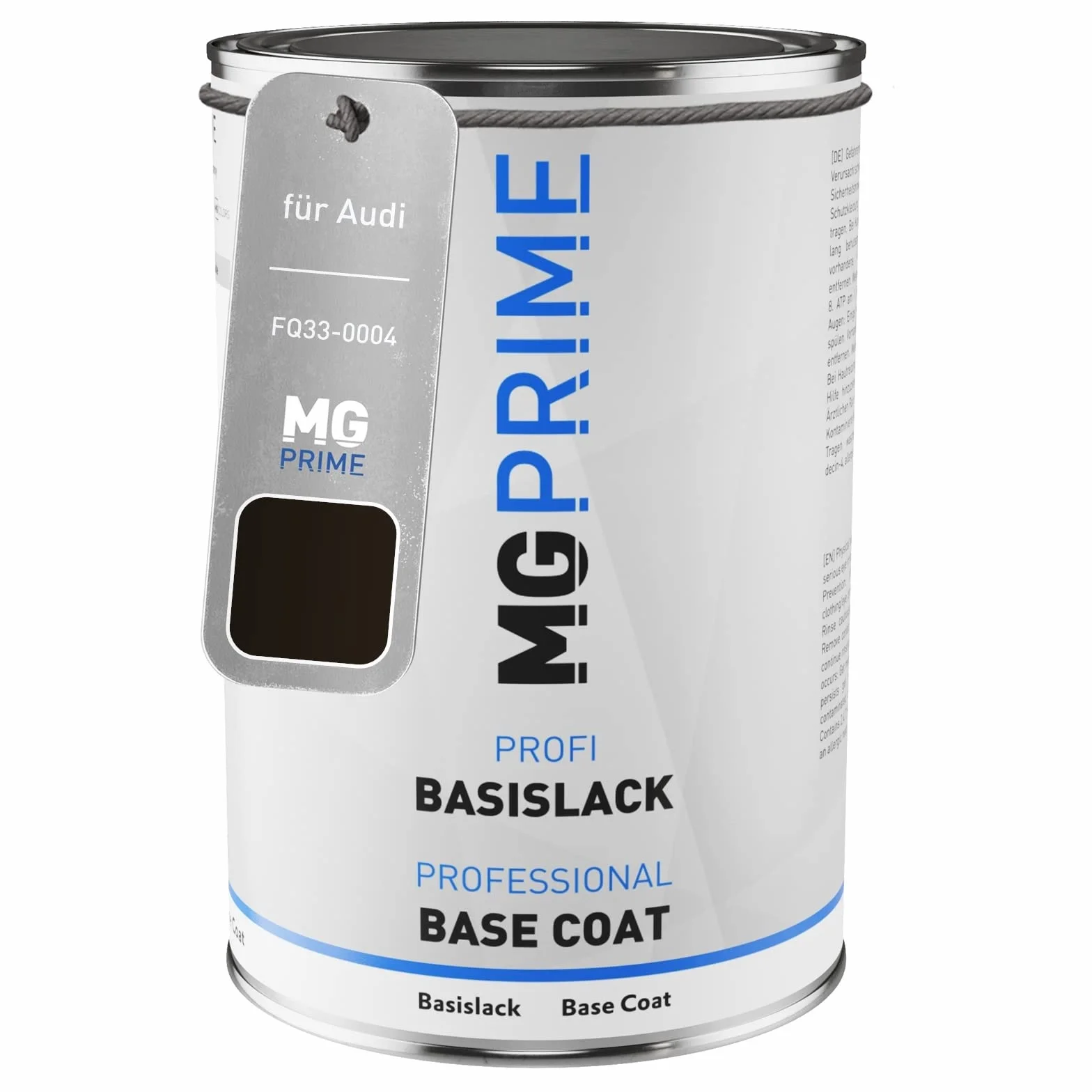MG PRIME Lakier samochodowy Puszka gotowa do natrysku dla Audi FQ33-0004 Sattelbraun Perleffekt Lakier bazowy 1.0 litr 1000ml