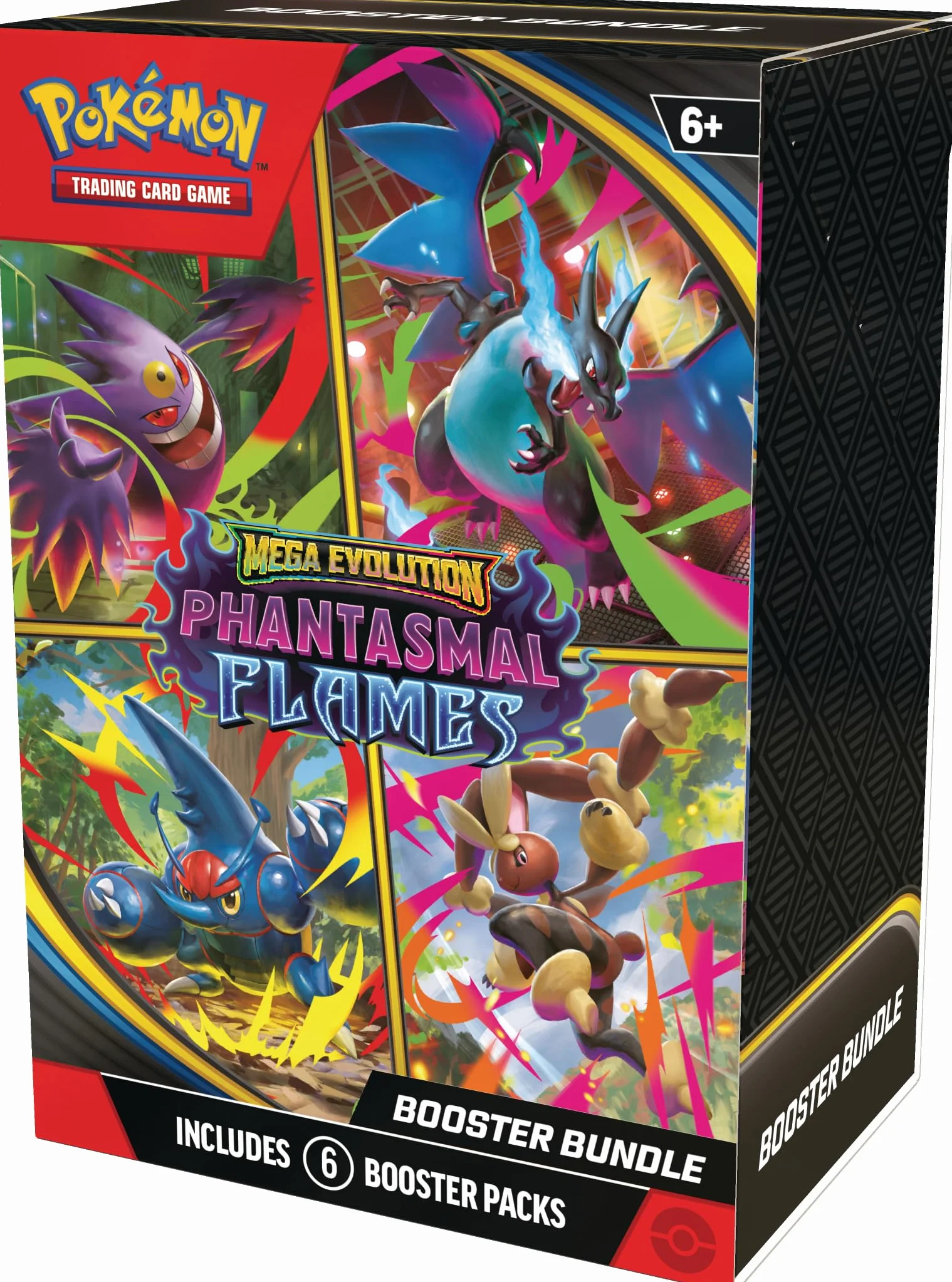 Pokémon TCG Mega Evolutions 2 Phantasmal Flames Booster Bundle