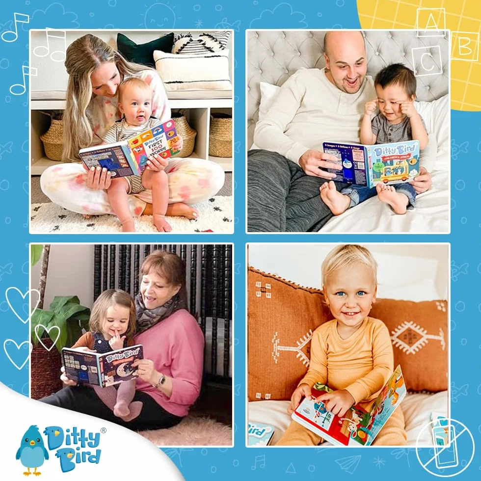 Ditty bird - livre musical bébé: Comptines en anglais pour dormir - twinkle little star