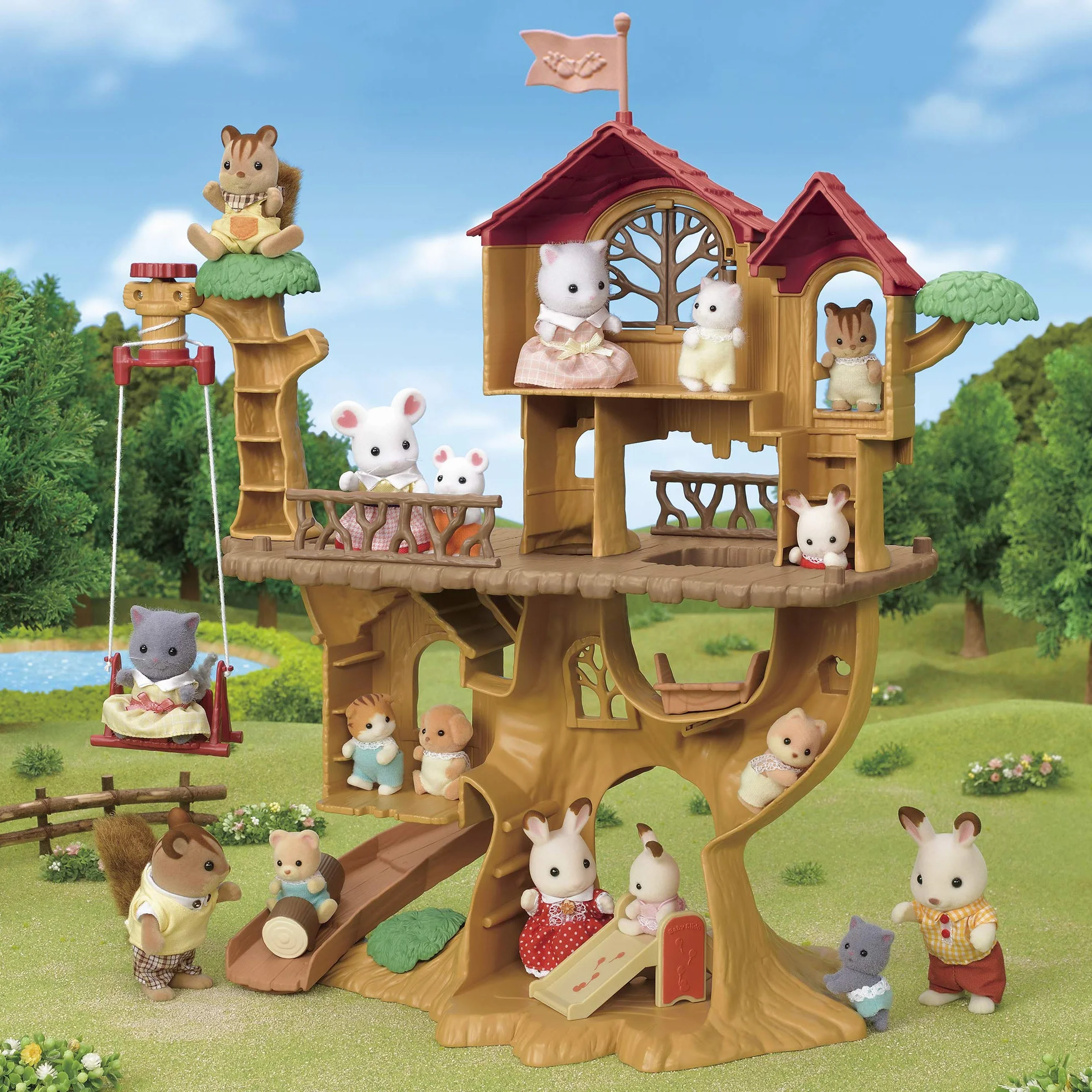 Sylvanian Families - 5494 - domek na drzewie przygody - SIOC
