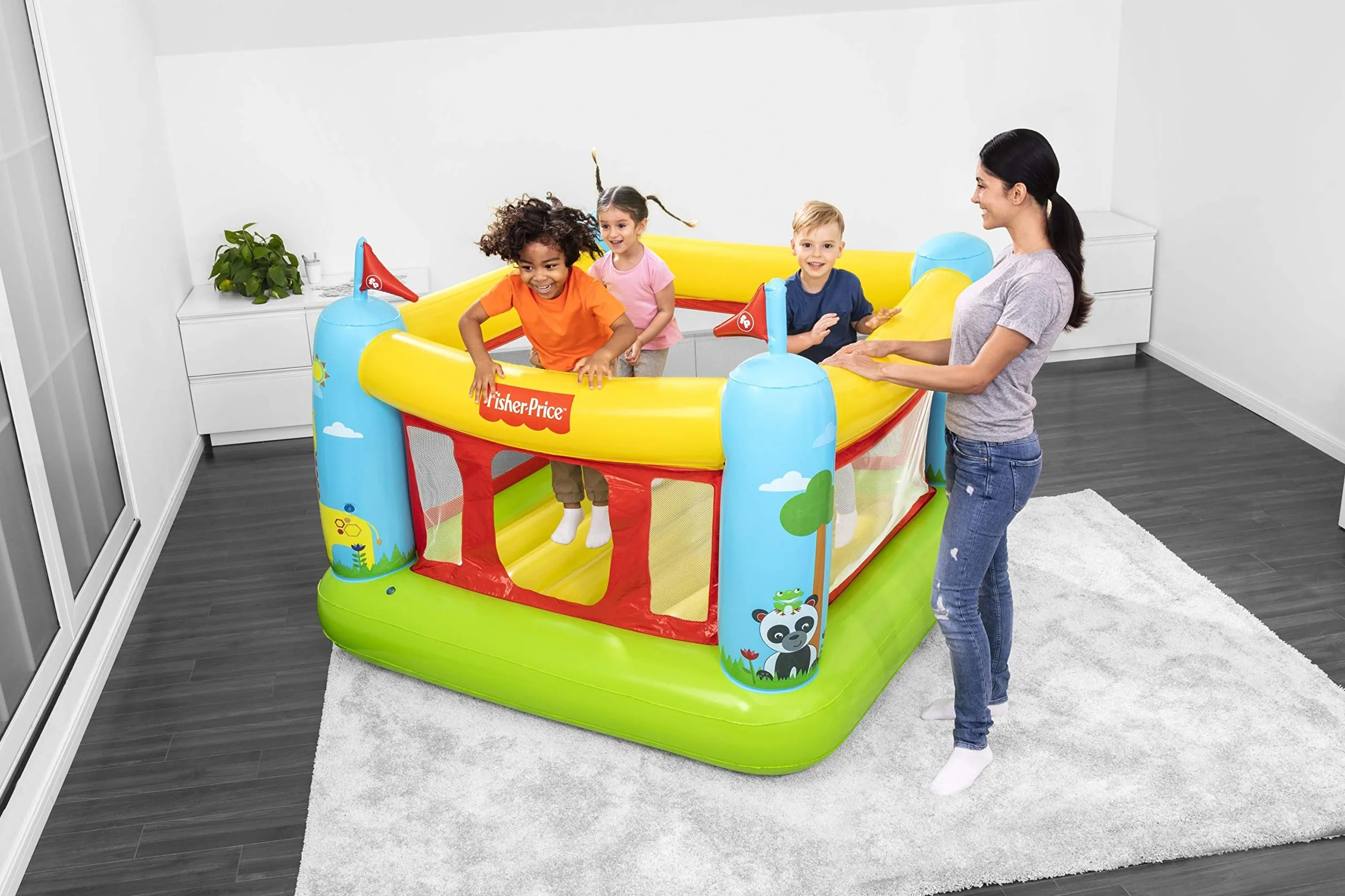 Bestway 1093553Xxx20 Fisher-Price® 69" X 68" X 53"/1.75M X 1.73M X 1.35M Bouncetastic Bouncer