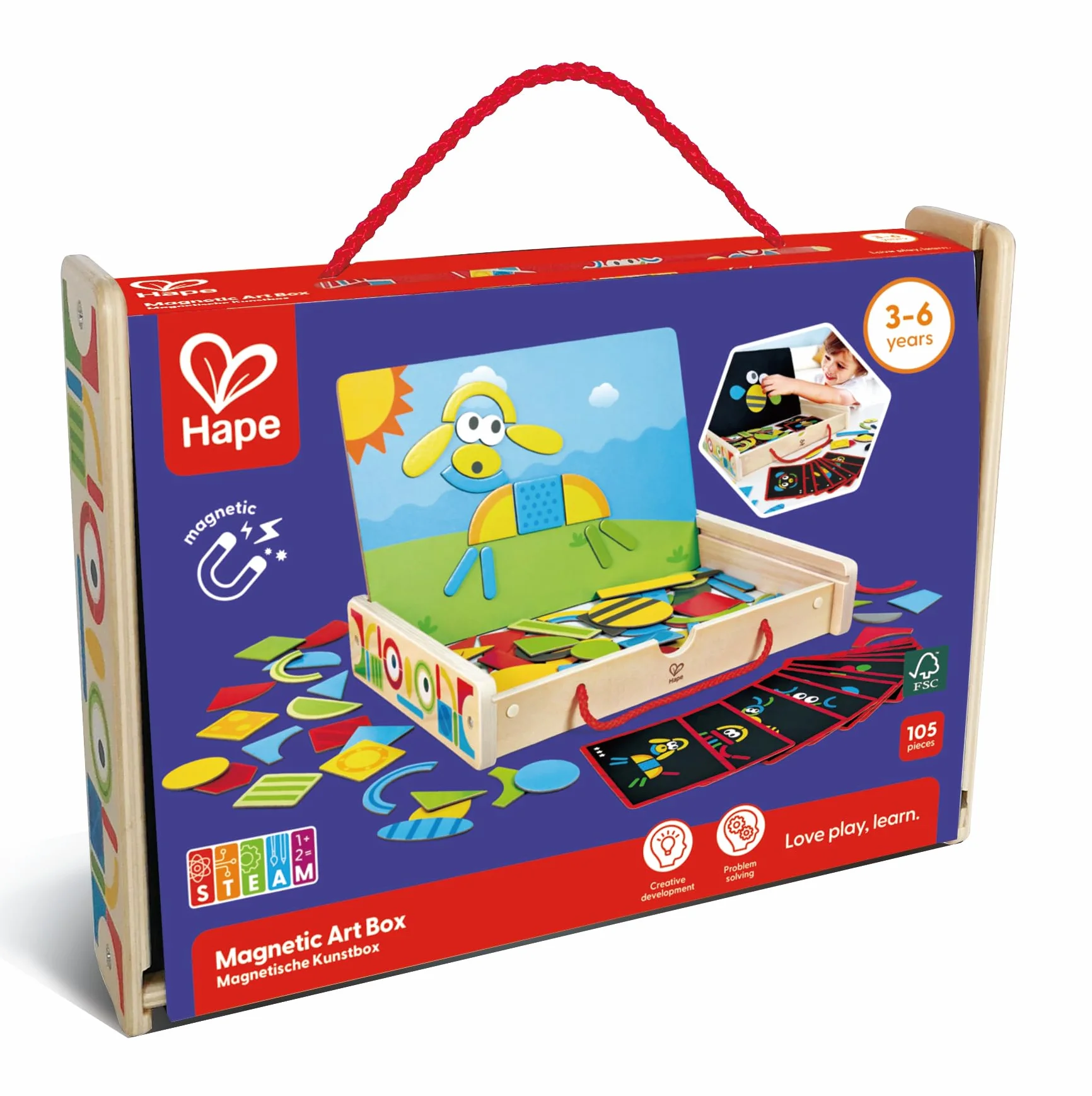 Hape E1631 Magnetic Art Box