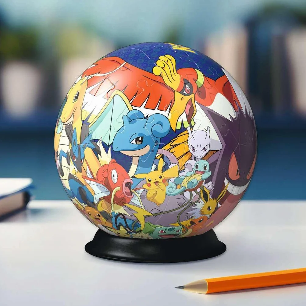Ravensburger Puzzle 3D Kula: Pokemon 72 el.
