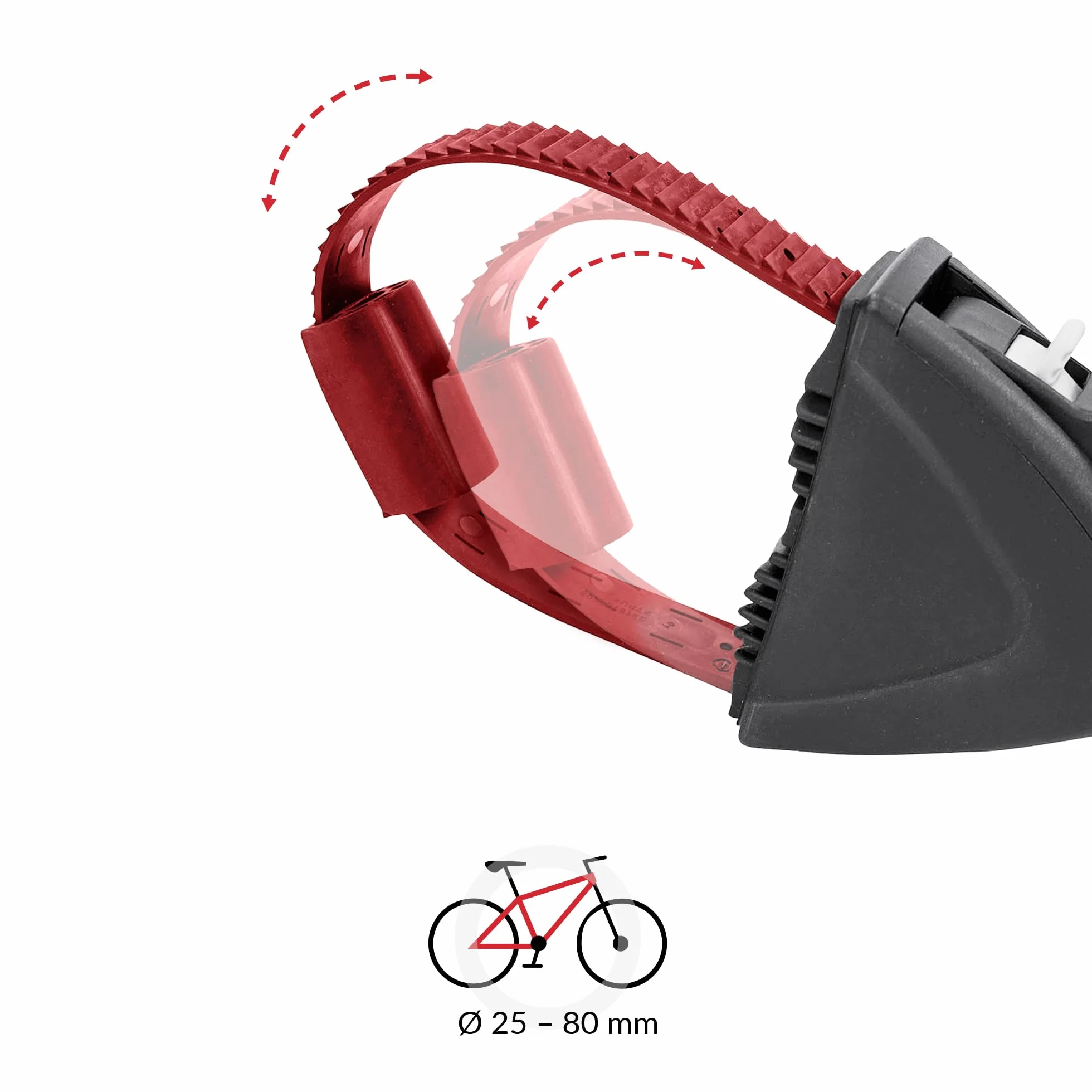 Atera 022634 Zapasowa część dystansowa do bagażnika na rowery elektryczne Strada - aluminium, ramię mocujące dla drugiego roweru, 36,5 cm