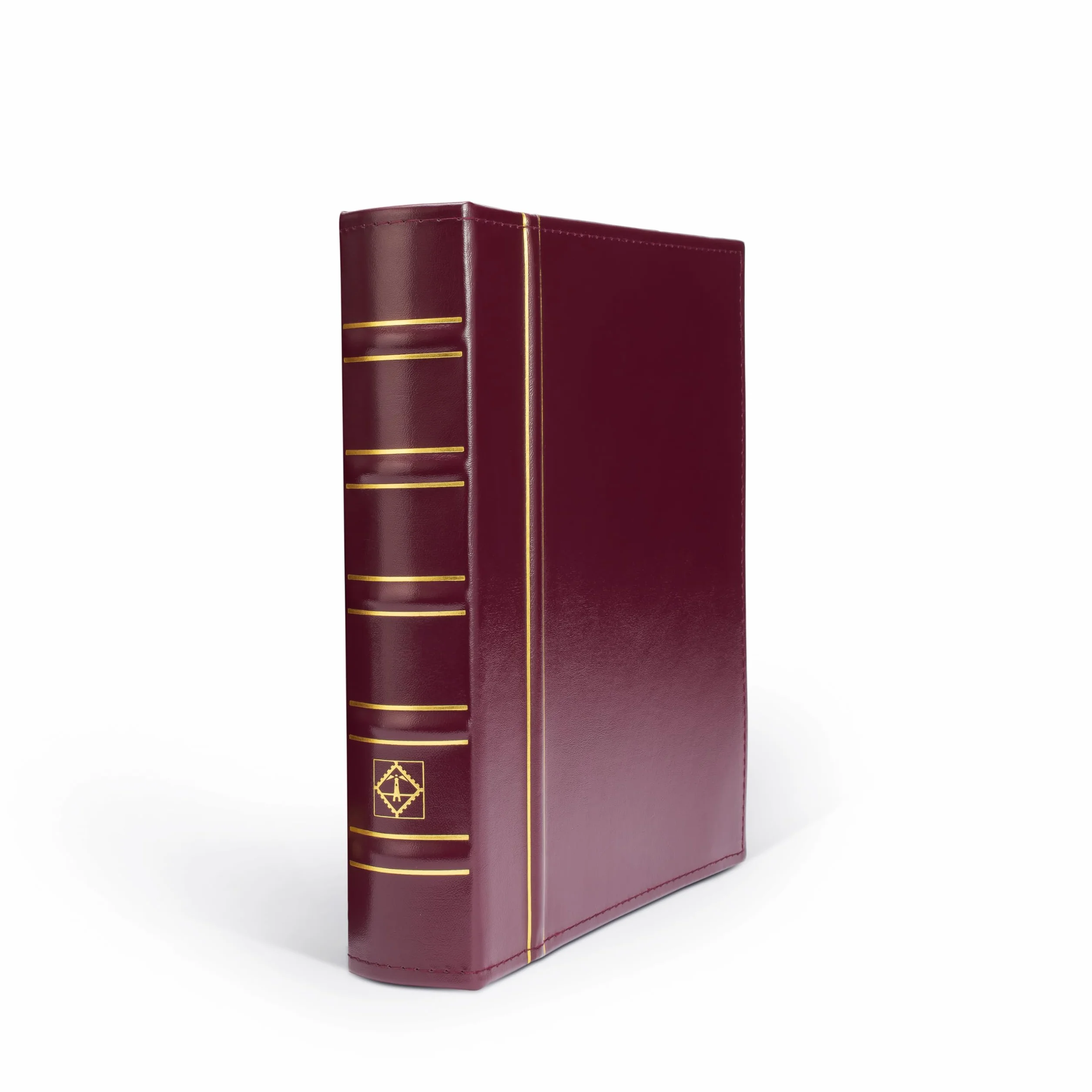 Lighthouse Ringbinder Optima, klasyczny design, czerwony