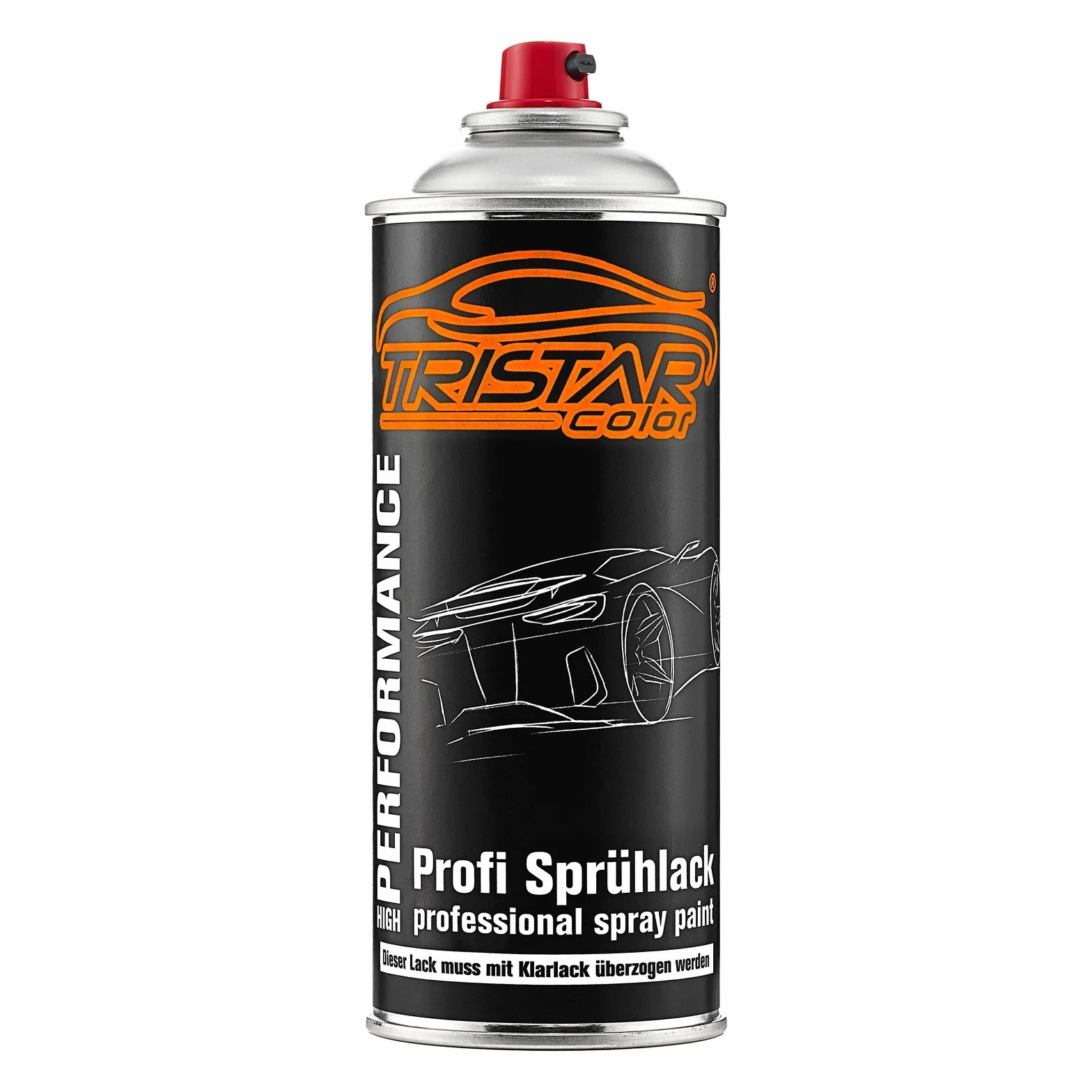 TRISTARcolor Lakier samochodowy Zestaw lakierów dla Tesla PN00 Quicksilver Metallic Lakier bazowy bezbarwny w puszce 400ml