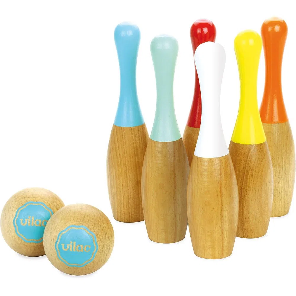 Vilac 4033G Bowling, wielokolorowy