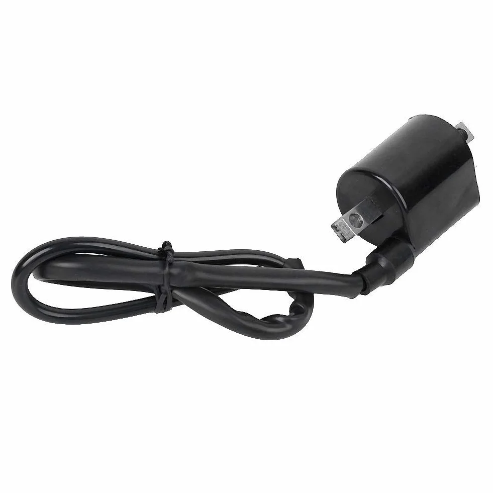 Qiilu Cewka zapłonowa motocykla, cewka zapłonowa akcesoria motocyklowe pasuje do Virago 535 XV535 1987-2000