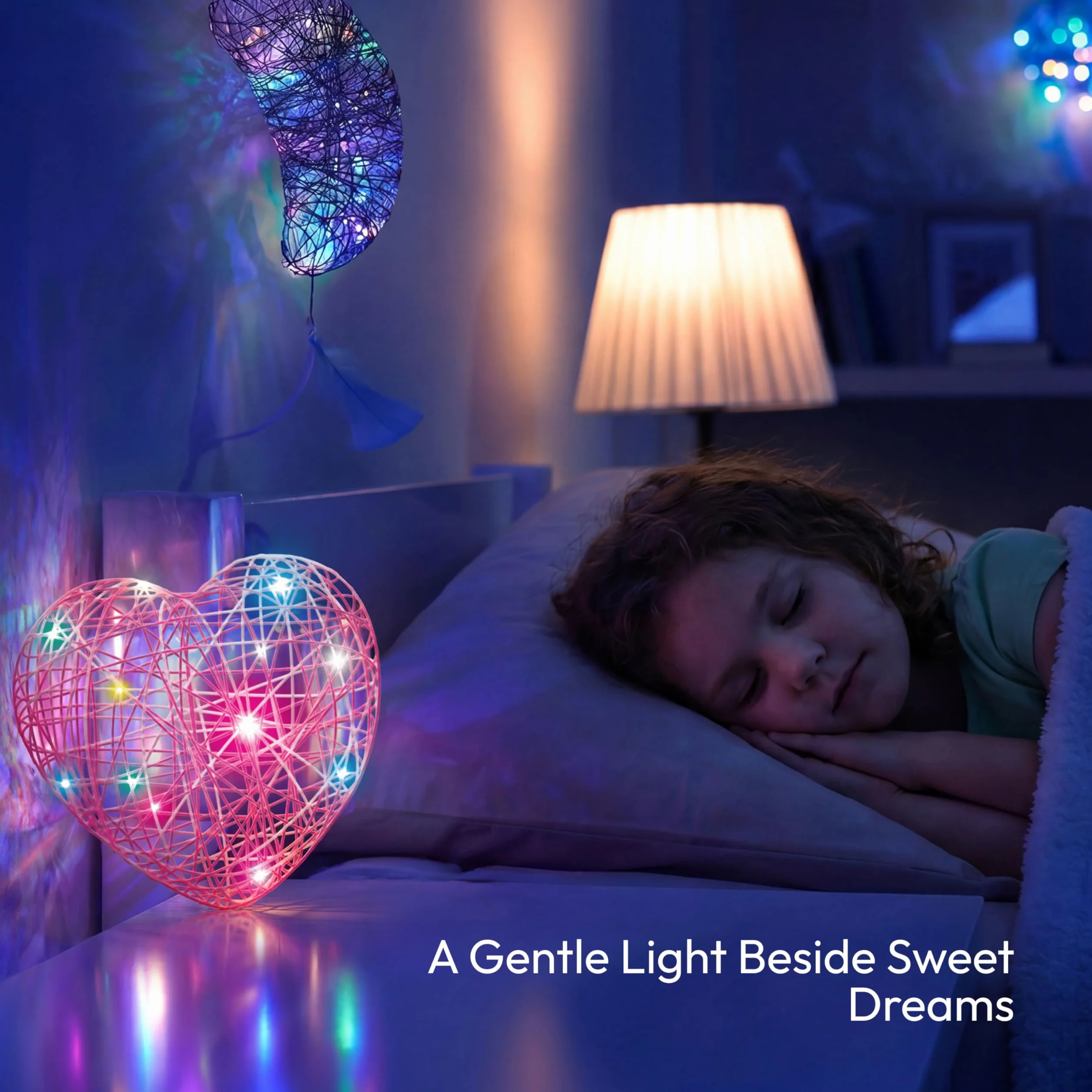 Klever Kits Zestaw nici 3D dla dzieci 8-12 lat, majsterkowanie dla chłopców i dziewczynek, 30 żarówek LED