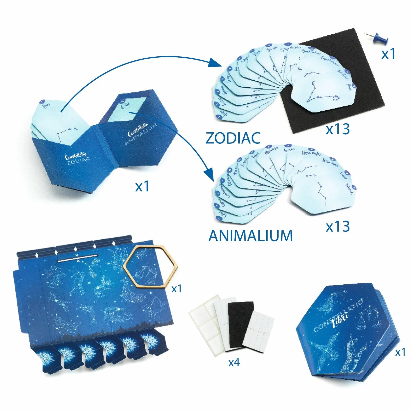 Djeco DJ07985 Do It Yourself Constellation Viewer to Create