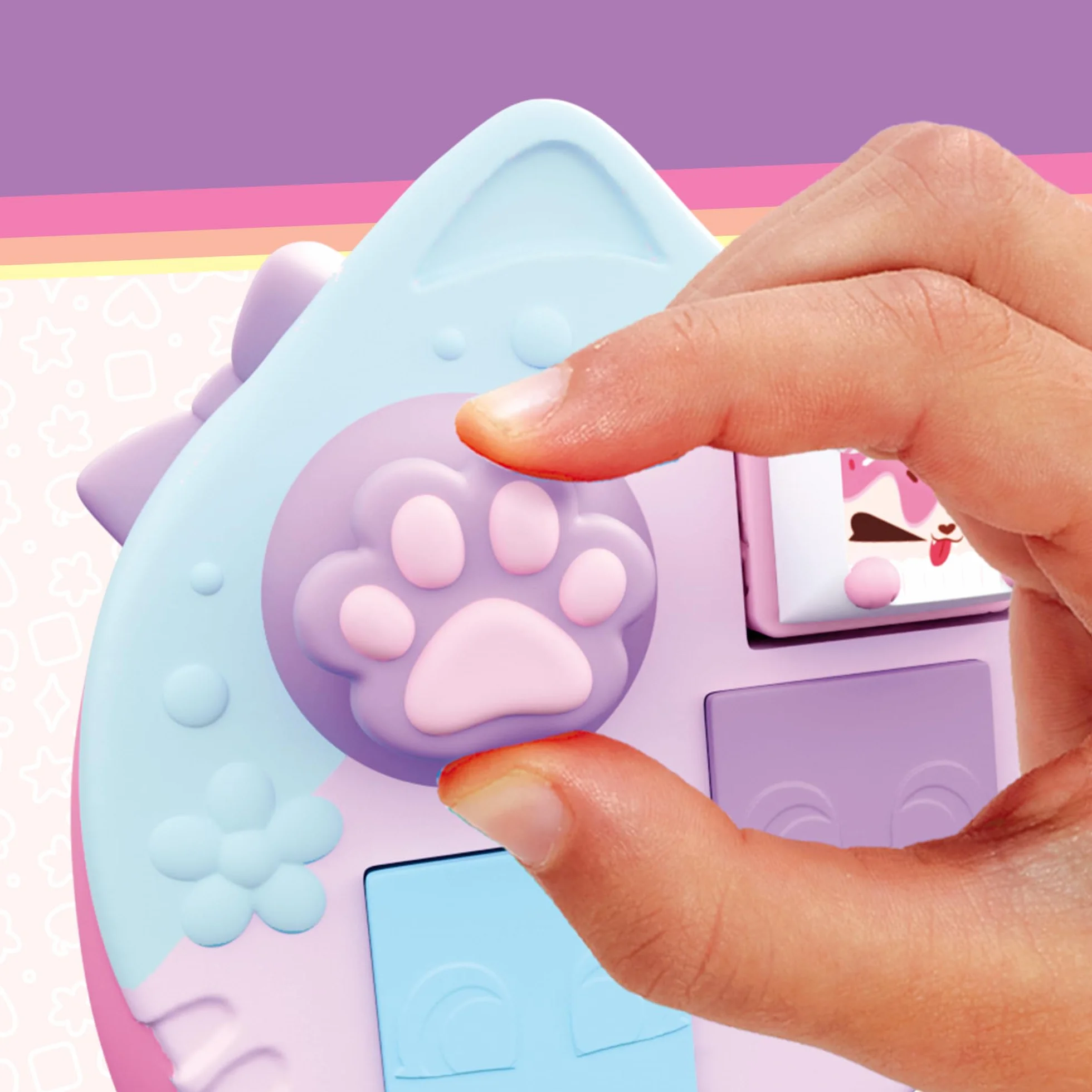 Bizak Clickeez Controller, kontroler do gier, ekskluzywne Clickeez, klawiatura antystresowa i zatrzaskowa, różne motywy kolekcjonerskie (64554324)