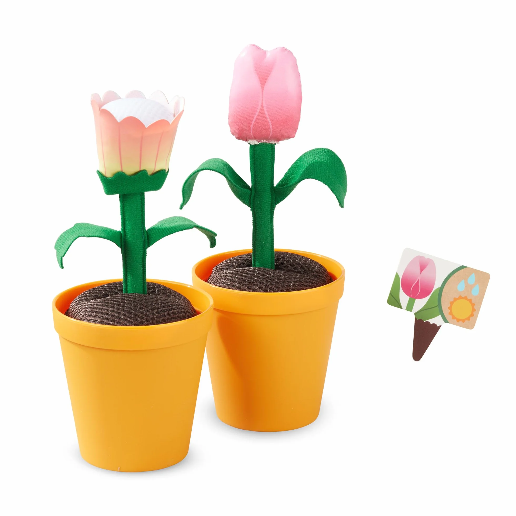 Melissa & Doug Let's Explore Flower Gardening zestaw do zabawy w ogrodzie, zabawka udawana | wiek 3 + | prezent dla chłopca lub dziewczyny