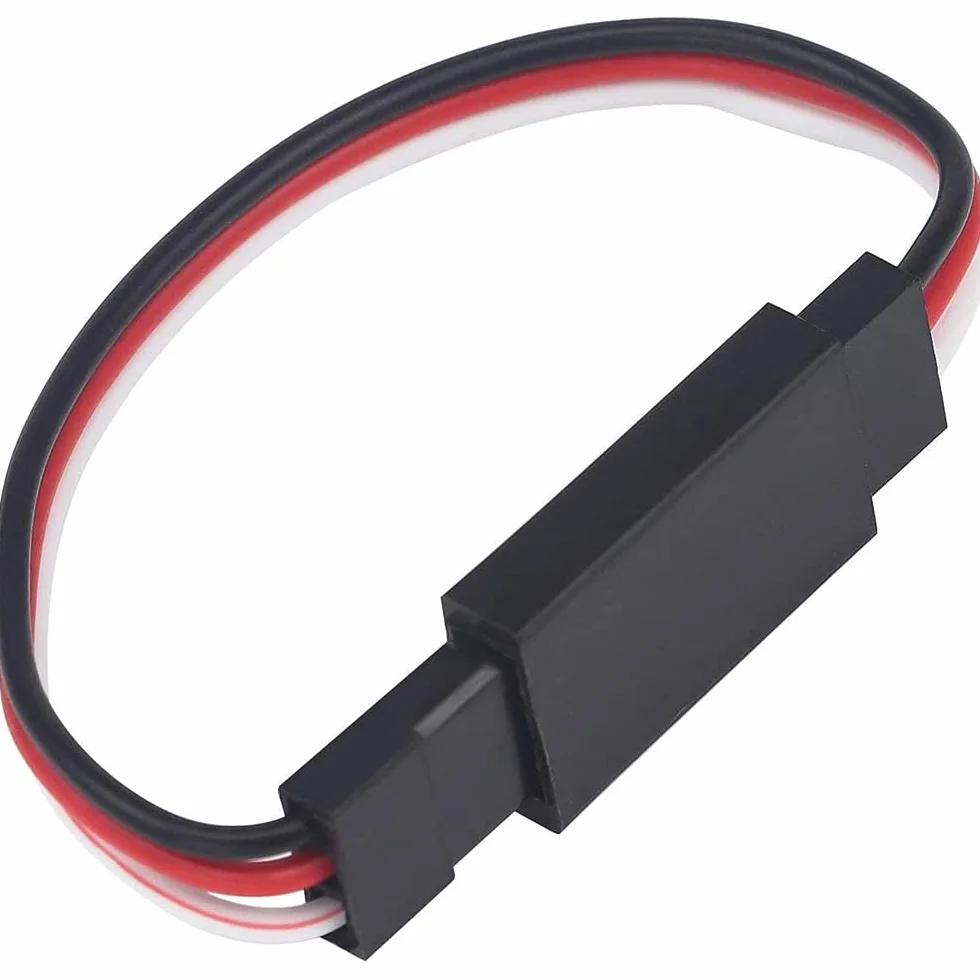 MMOBIEL 10X 5 3-pinowy RC Servo Emermeble / 5 Servo Y Kabel dla serwotorek Połączenia Kontrolującego Drony RC, samochód, robot itp.
